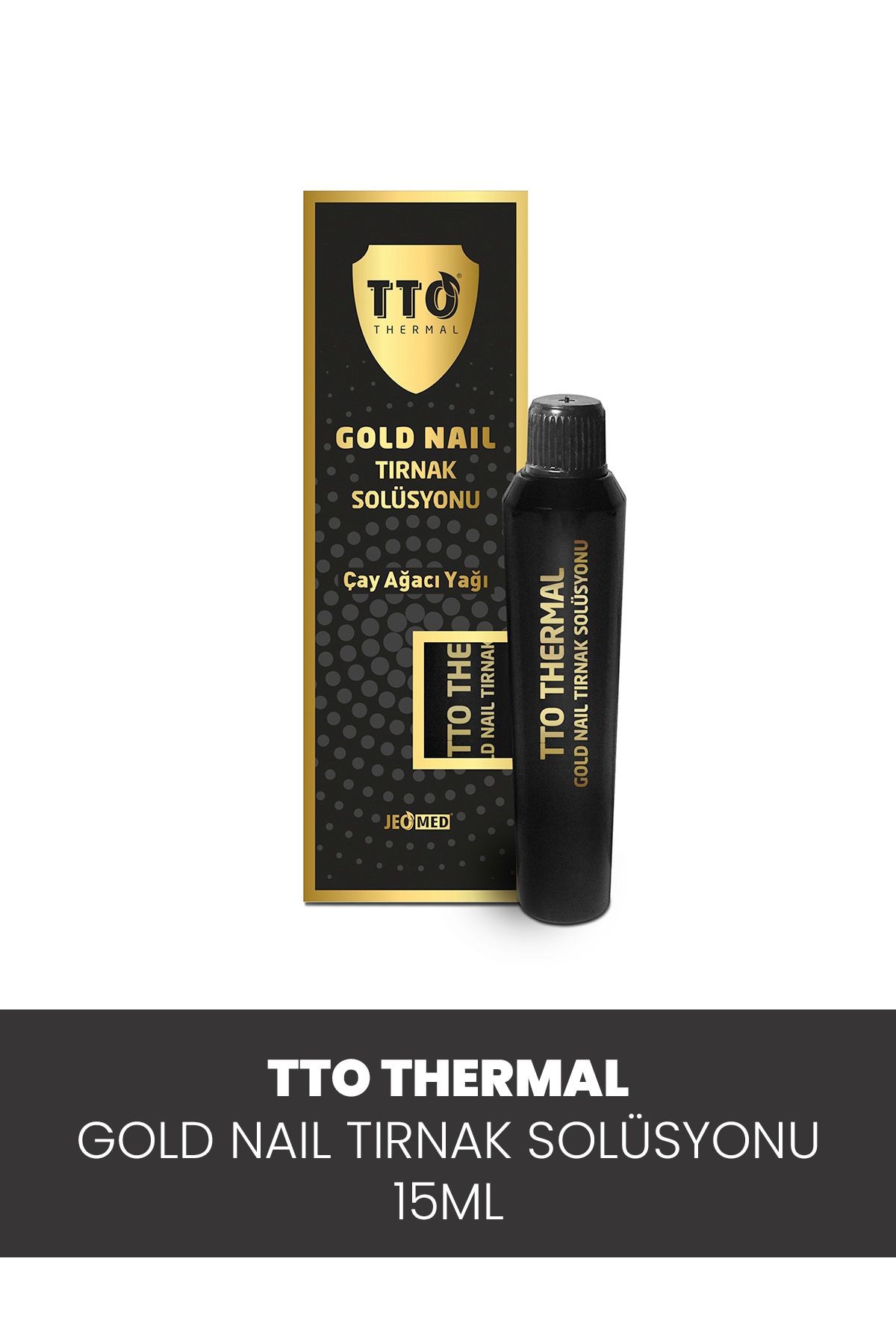 TTO Gold Naıl Tırnak Solüsyonu 15 ml Ve Renk Bozukluğu  (Çay Ağacı Yağı / Tea Tree Oil )