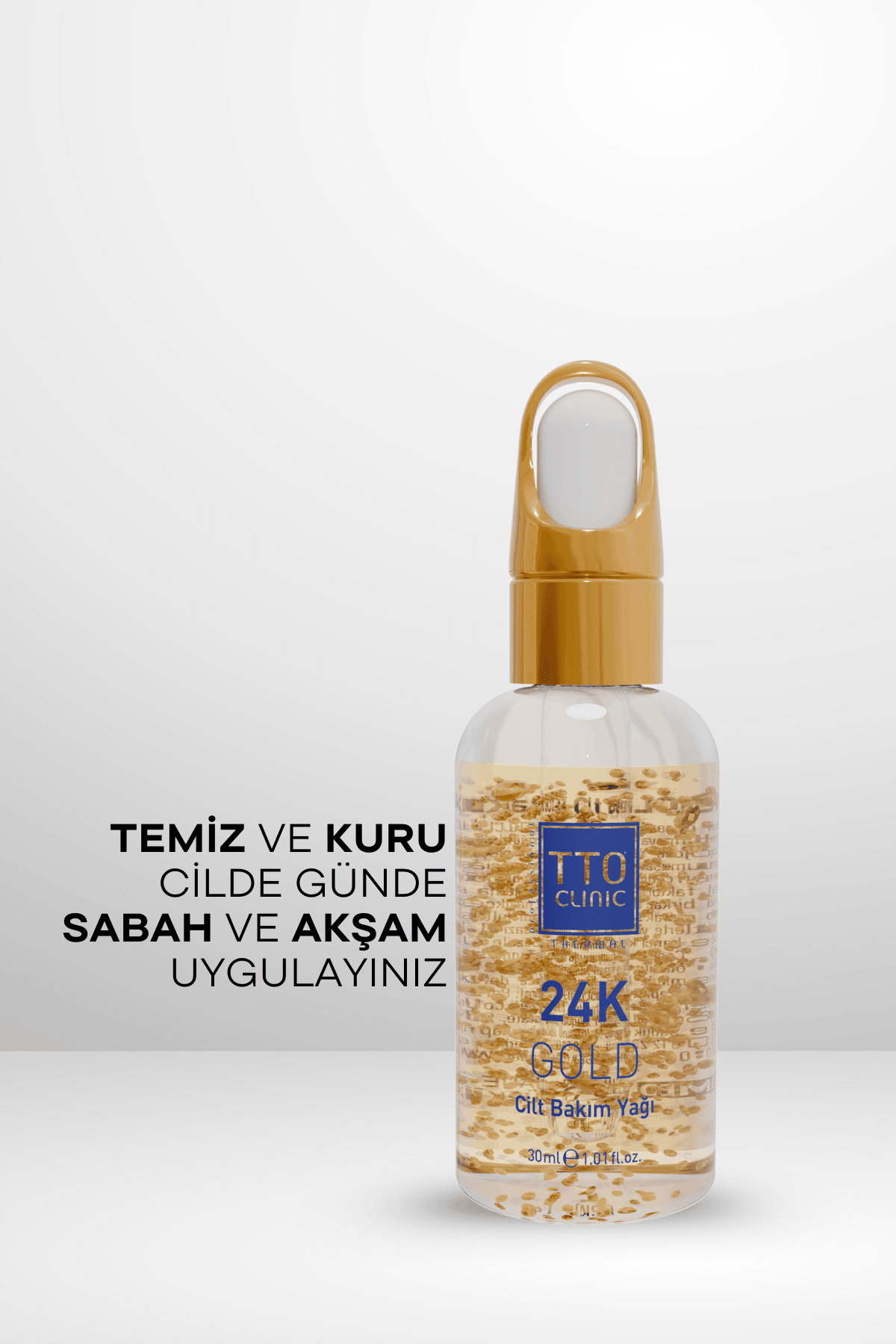 CLINIC 24 Ayar Gold Cilt Bakım Yağ