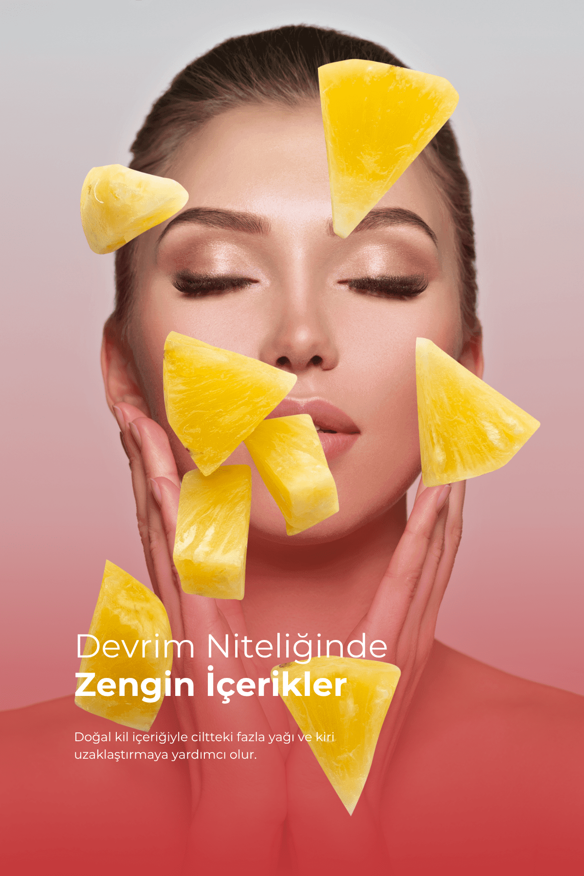 TTO THERMAL Ananas Ve Nar Çekirdeği Yağ İçeren Kil Maskesi