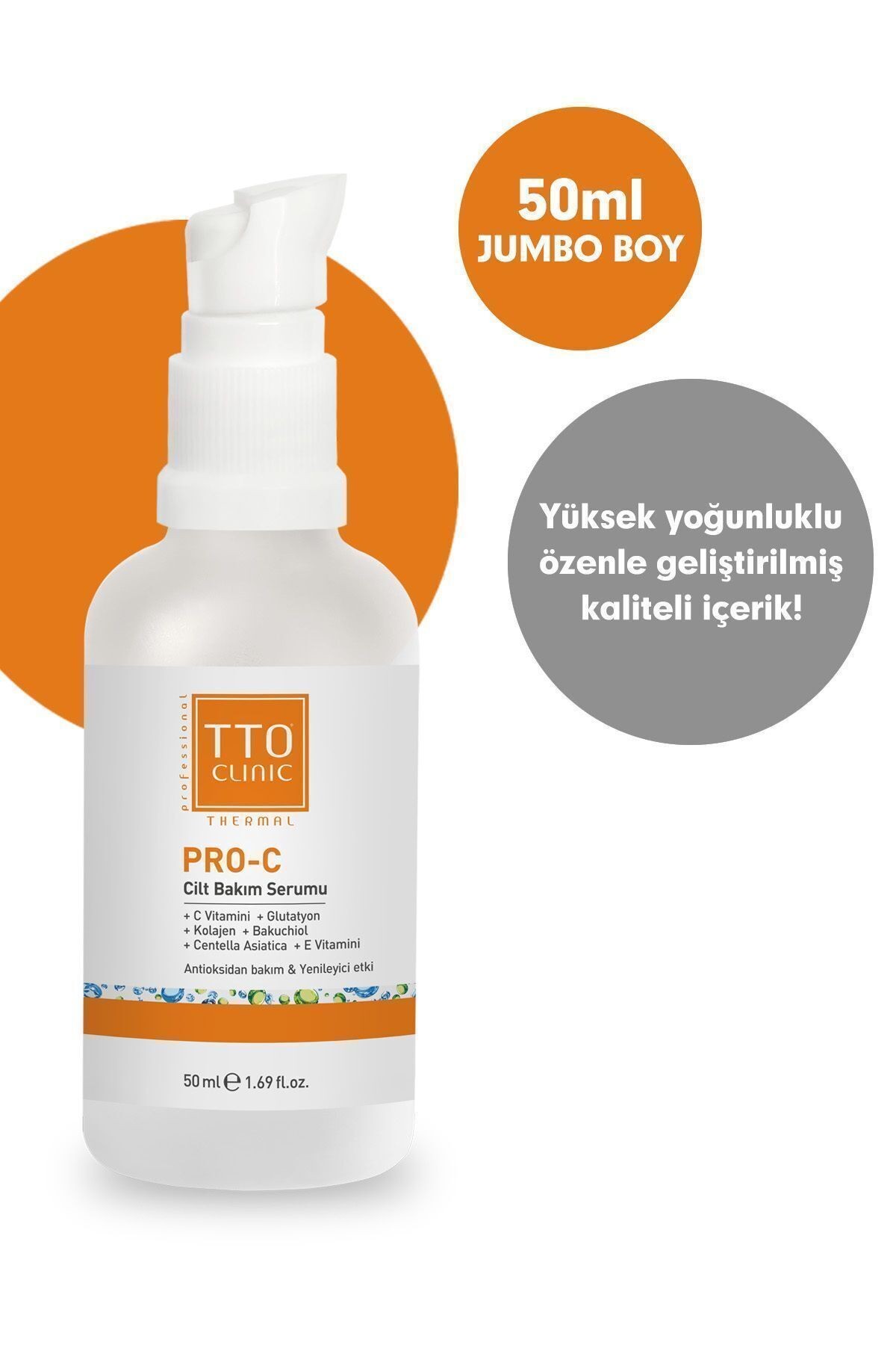 TTO Clınıc Pro-c Cilt Bakım Serumu 50 ml ( Lansmana Özel Fiyat )