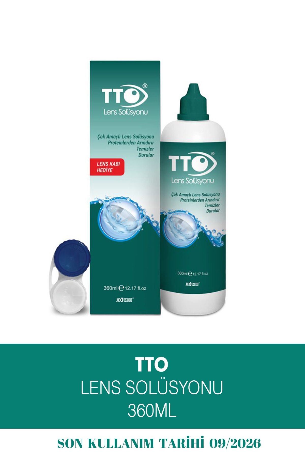 Lens Solüsyonu 360 ml Son Kullanım Tarihi 9/2026
