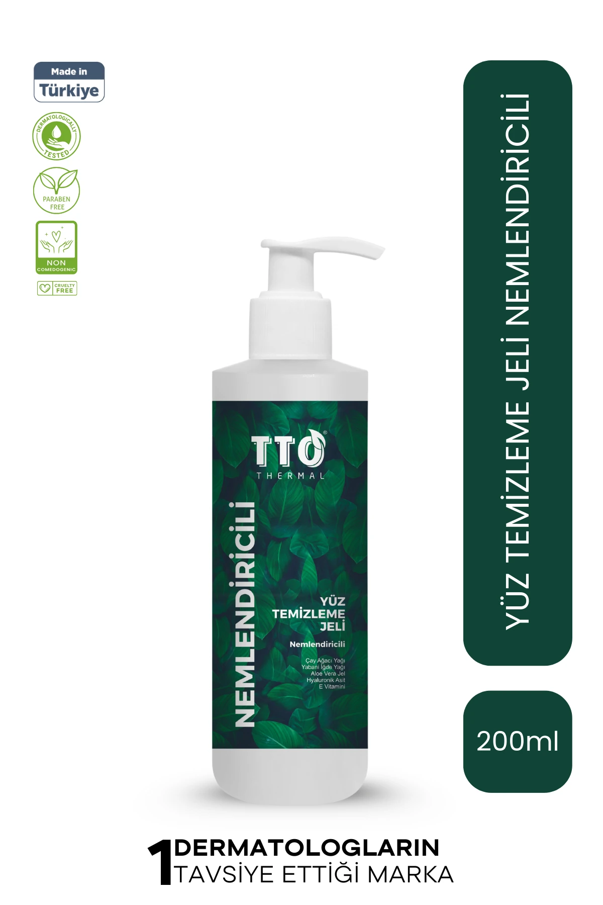 Thermal Nemlendiricili Yüz Temizleme Jeli 200 ml - Onarıcı ve Aydınlatıcı