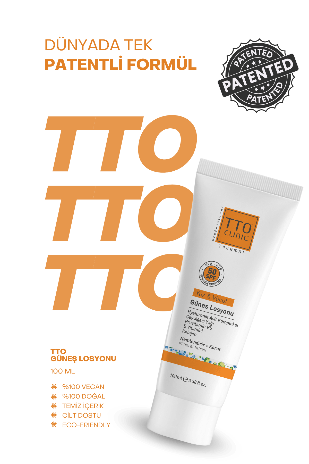 TTO Clinic Sun Lotion 100 ml