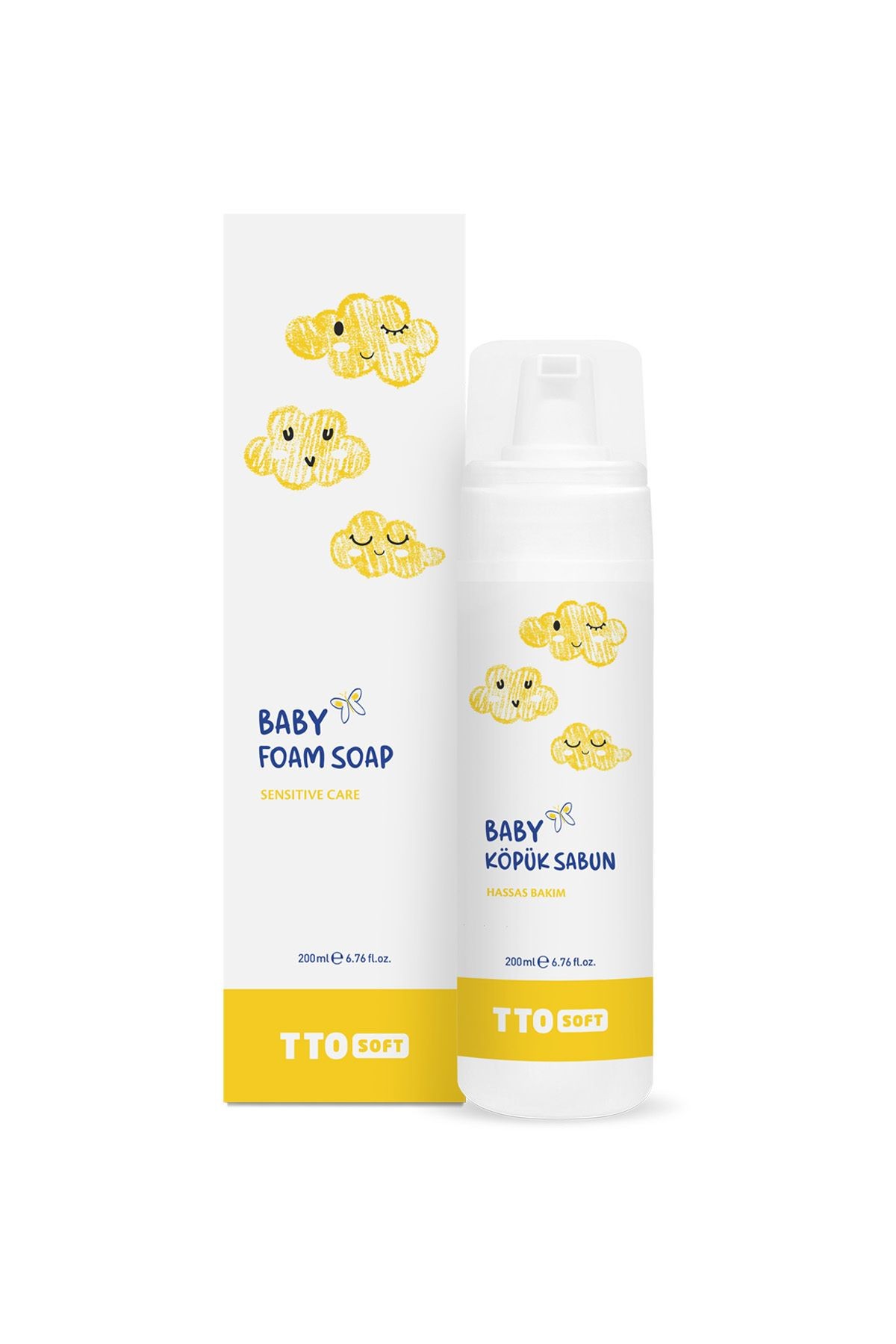 TTO Soft Baby Köpük Sabun 200 ML