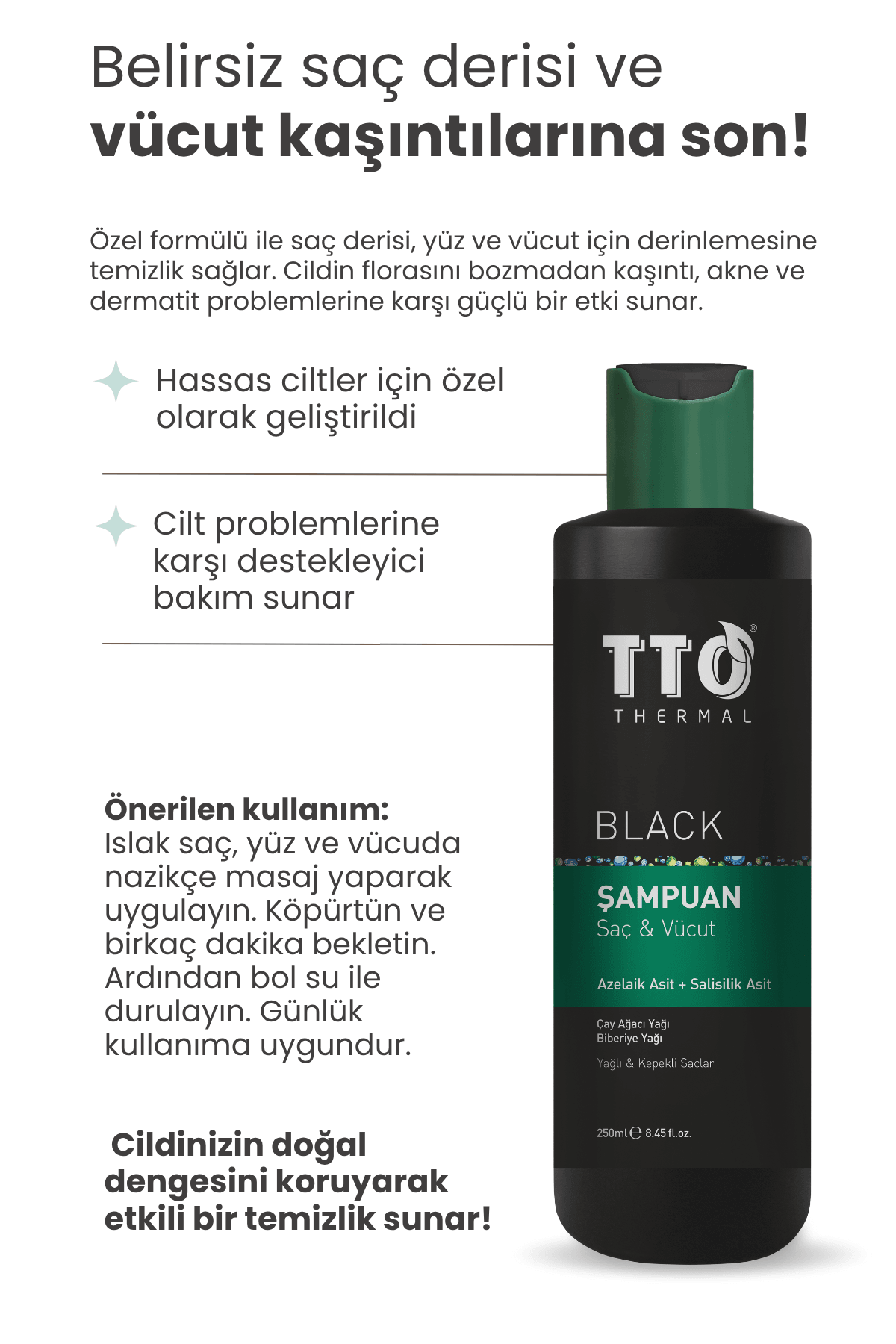 TTO DÖKÜLME KARŞITI SAÇ BAKIM SETİ