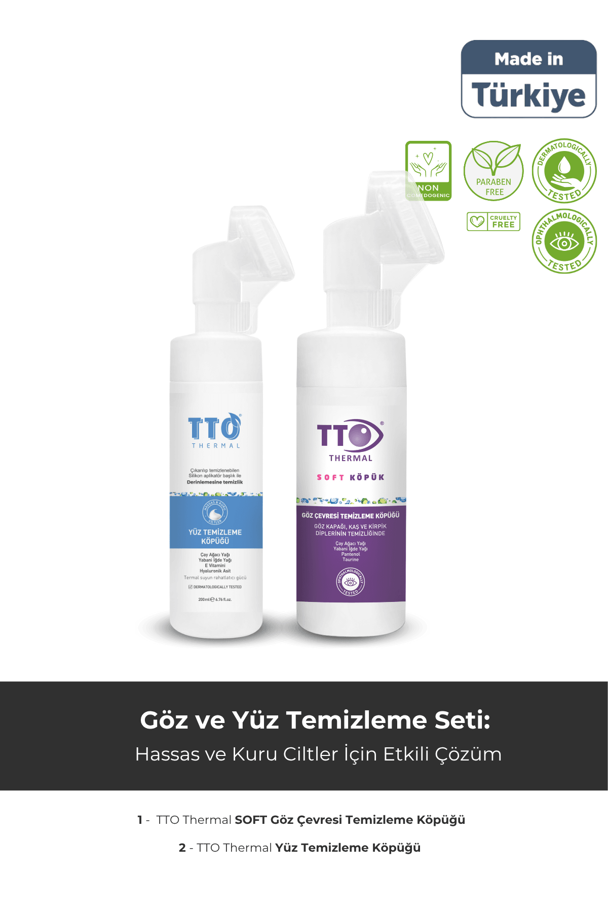 TTO Göz Ve Yüz Temizleme Seti