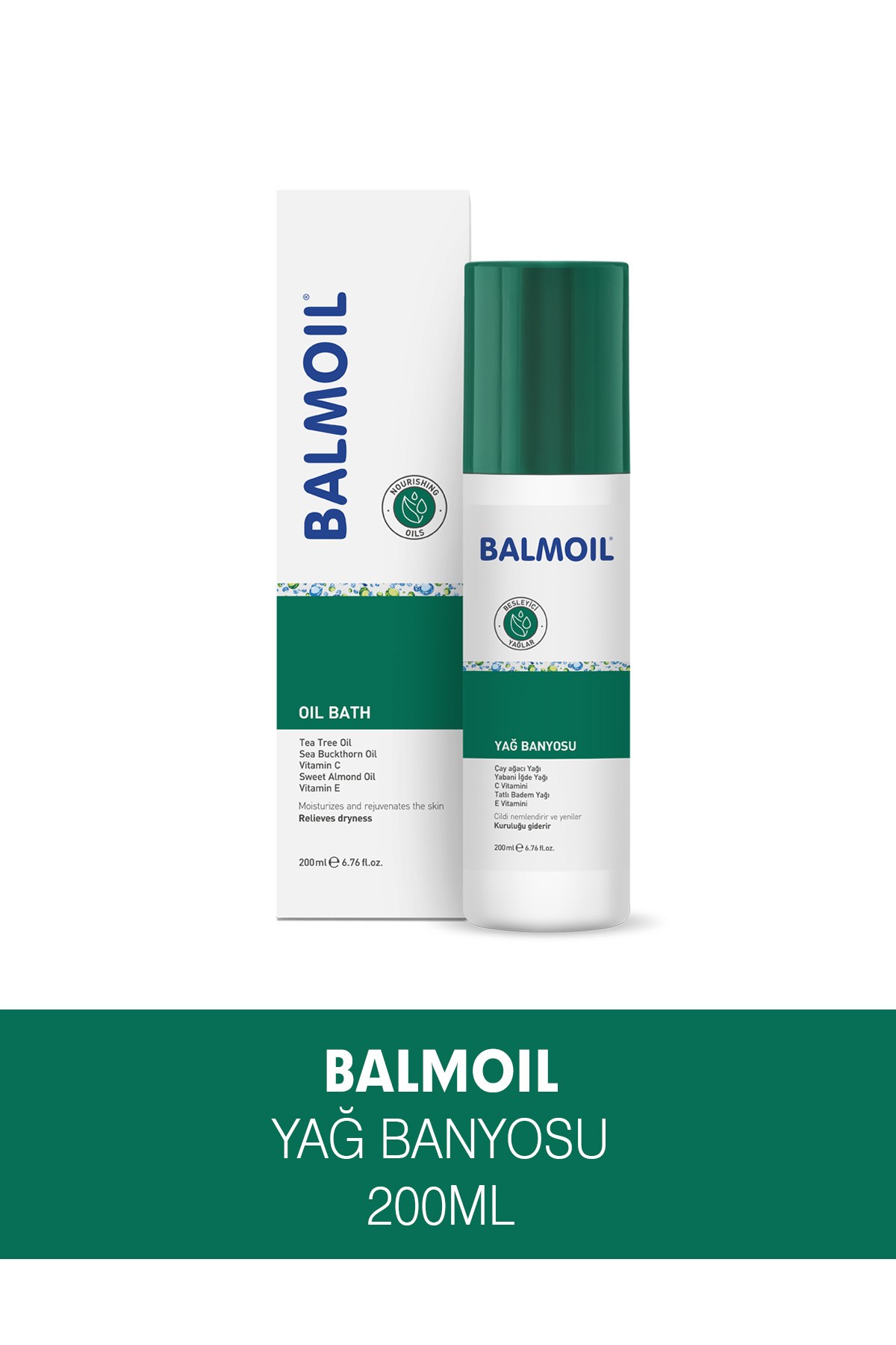 Balmoıl Tıbbi Yağ Banyosu 200 ml (ÇAY AĞACI YAĞI / TEA TREE OIL)