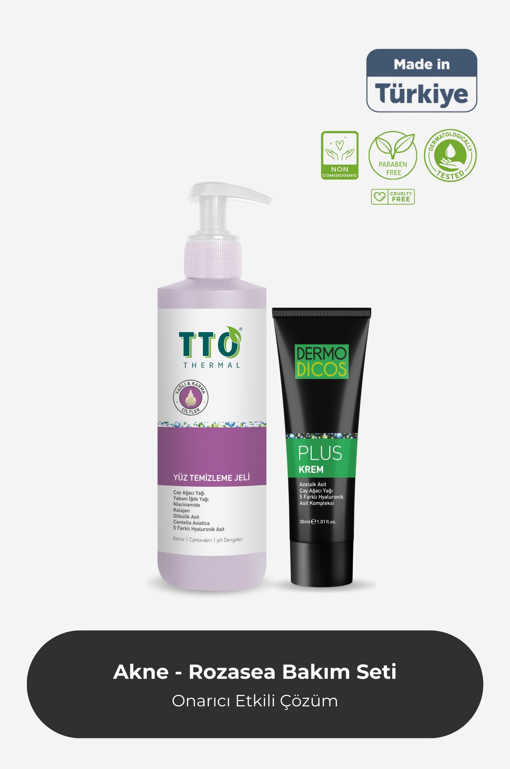 TTO Rozasea Başlangıç Paketi 1 (Çay Ağacı Yağı / Tea Tree Oıl)