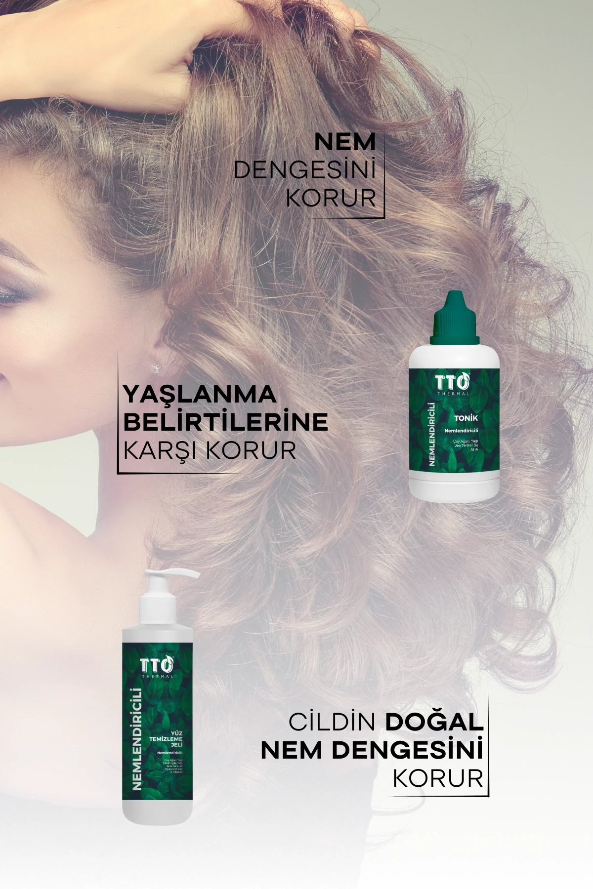 TTO Thermal Nemlendirici Cilt Bakım Seti