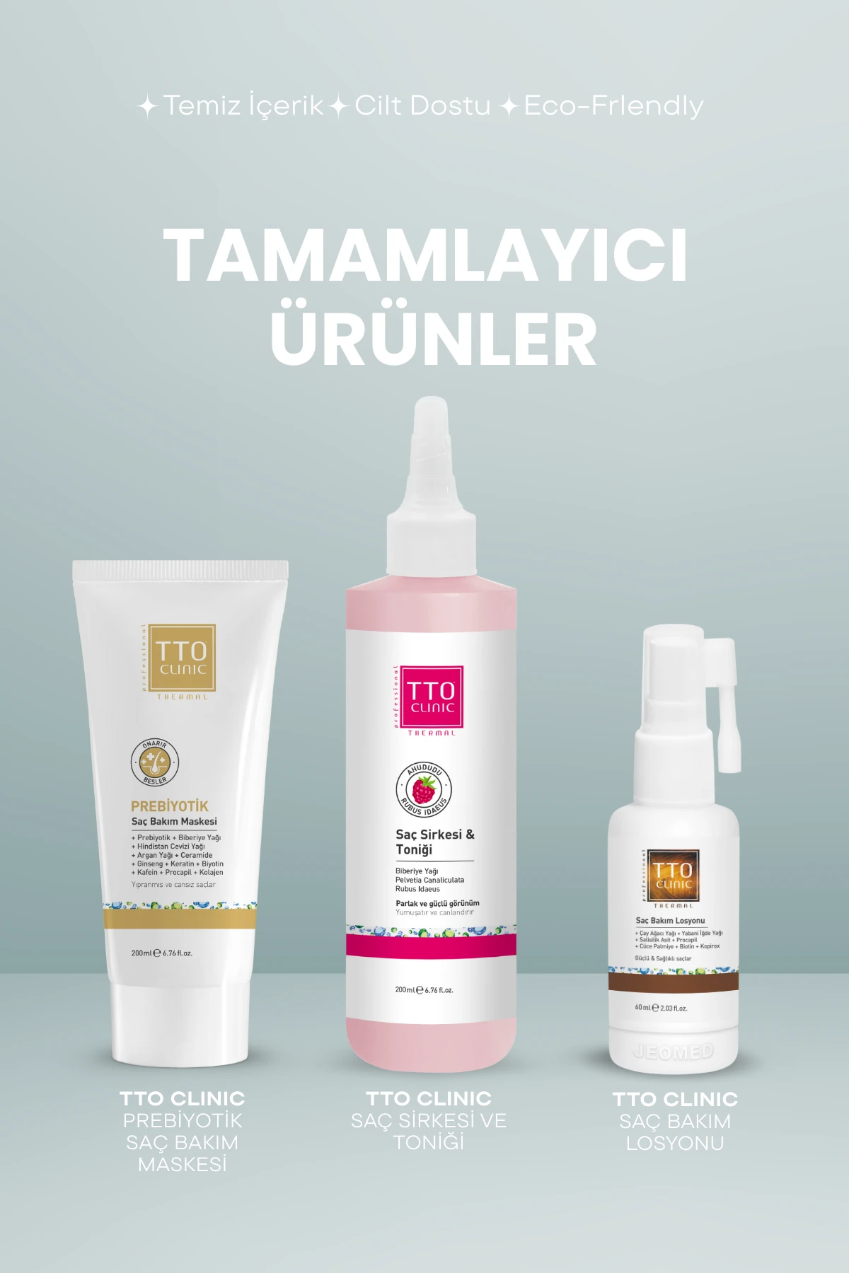 トリートメント t TTO TERMAL KENEVİR TOHUMU YAĞI SAÇ BAKIM ŞAMPUANI 250ml