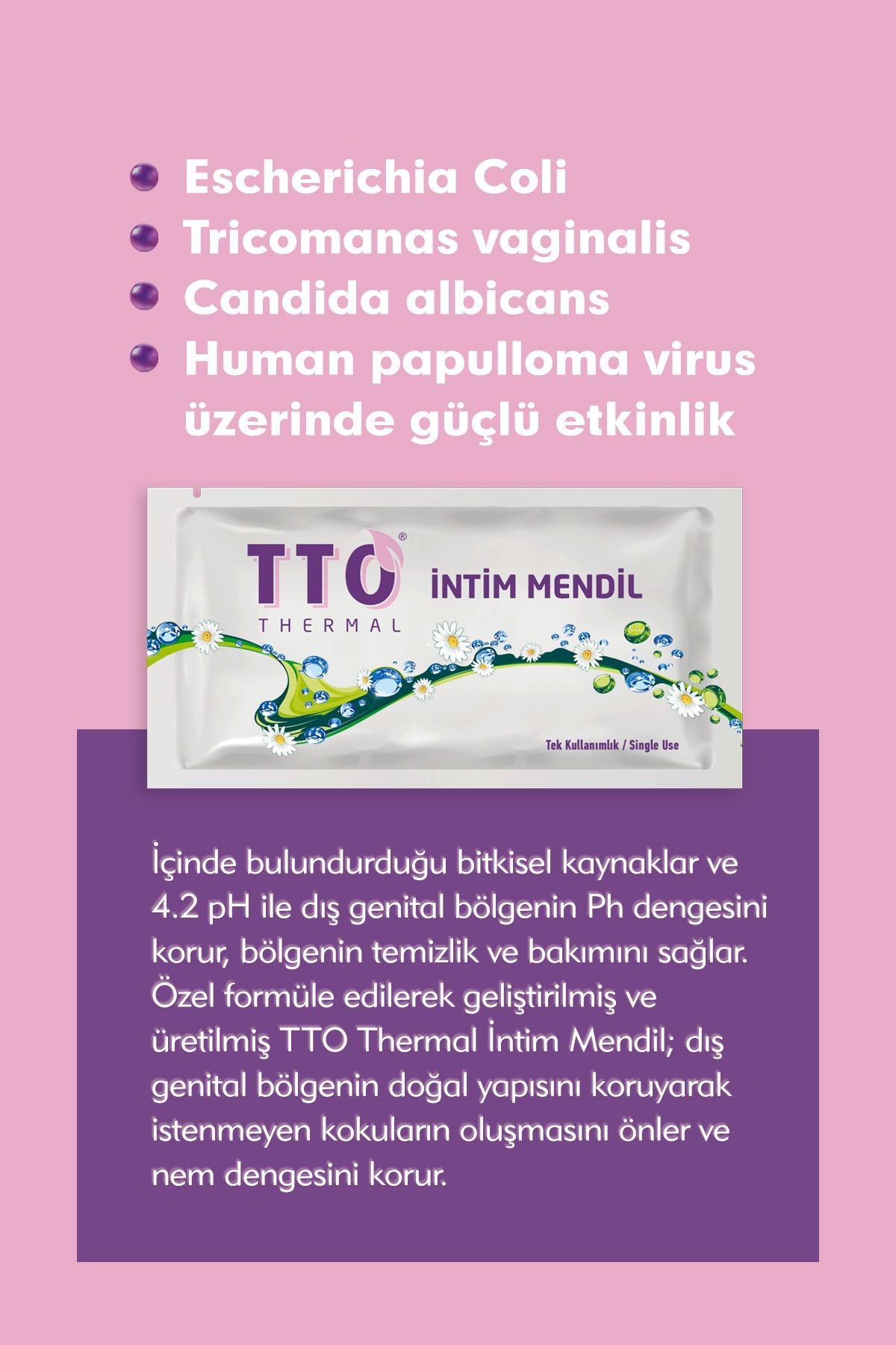 TTO Thermal İntim Mendil