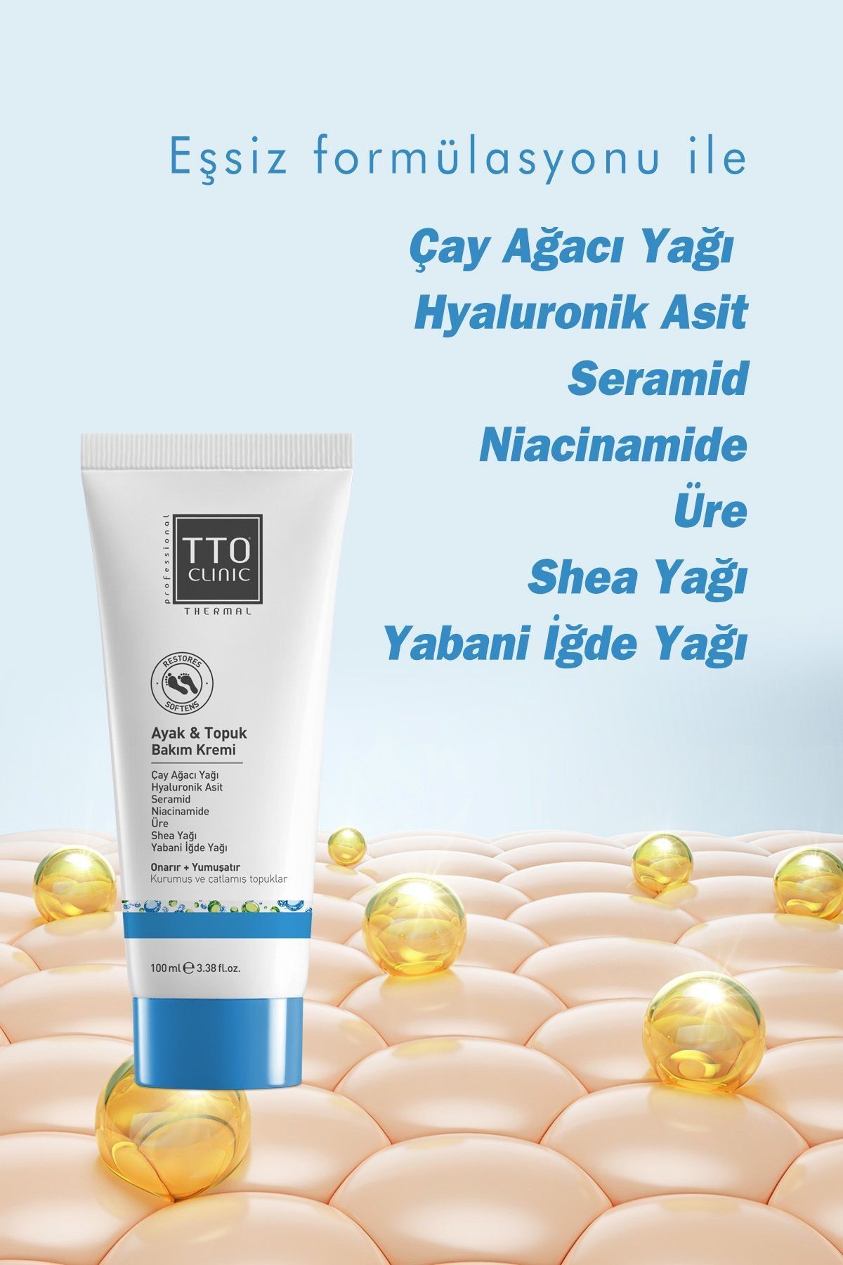 CLINIC Ayak & Topuk Bakım Kremi 100 ML