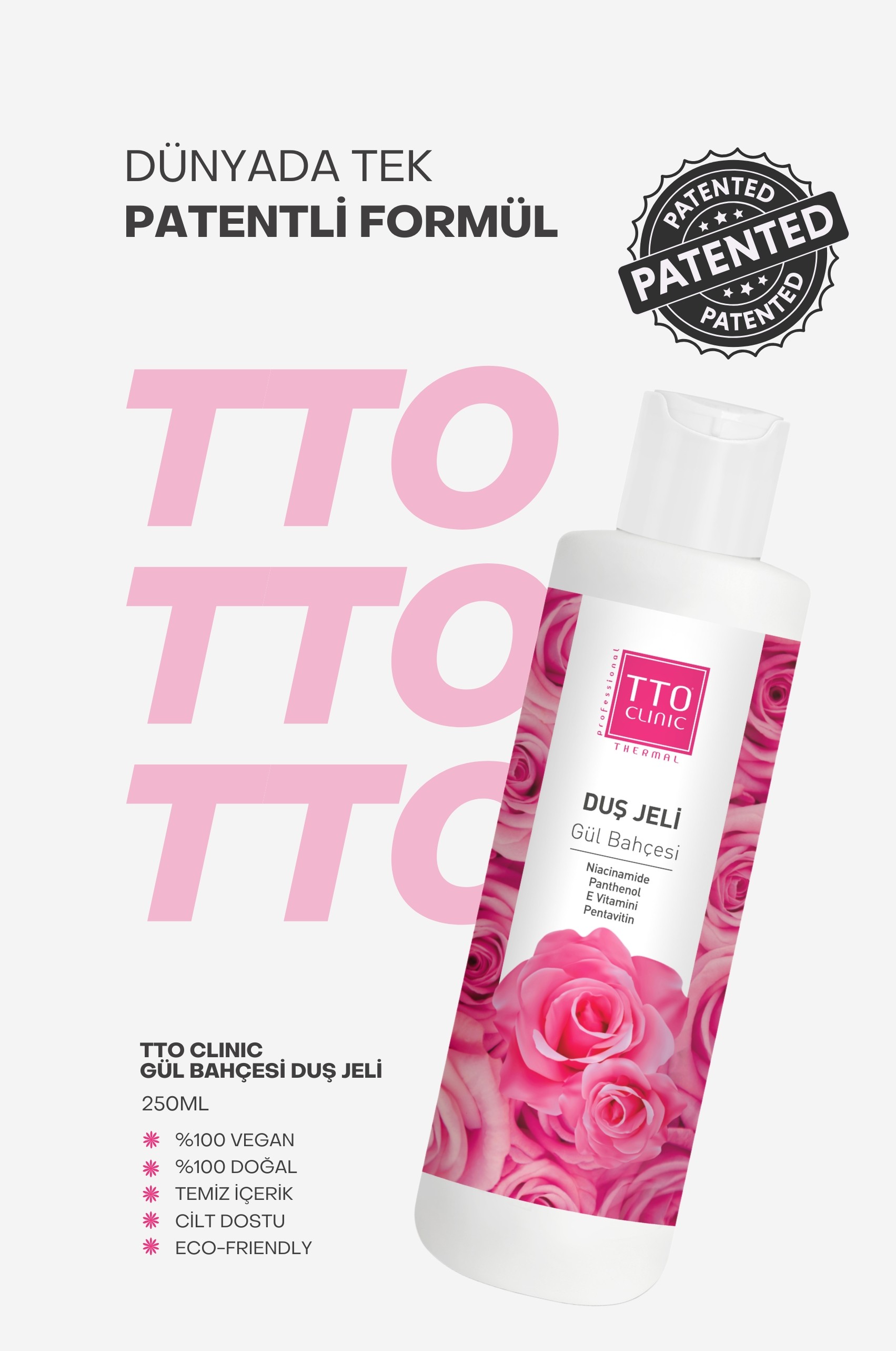 Clinic Gül Tazeliği Duş Jeli Panthenol İle Cildinizi Onarın
