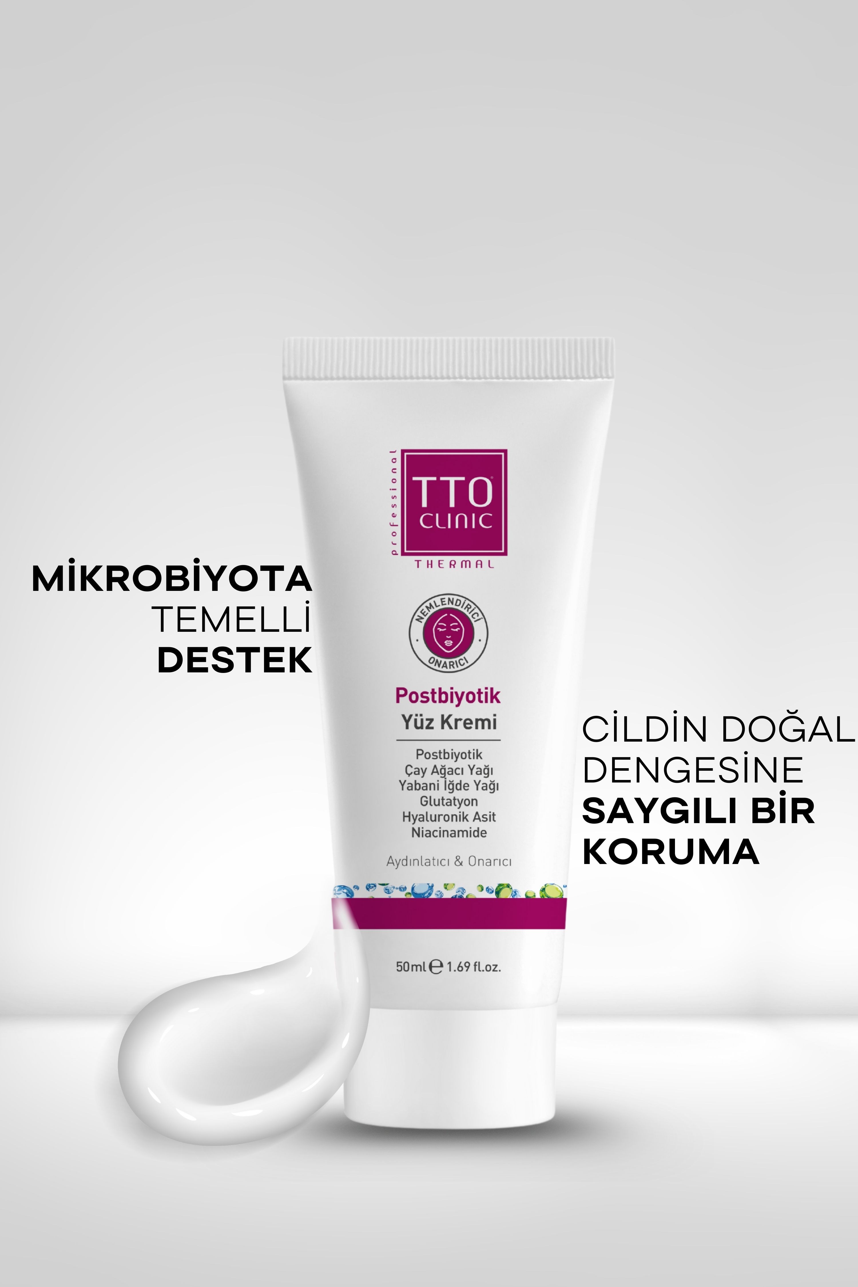 TTO CLINIC Postbiyotik Yüz Kremi 50 ml