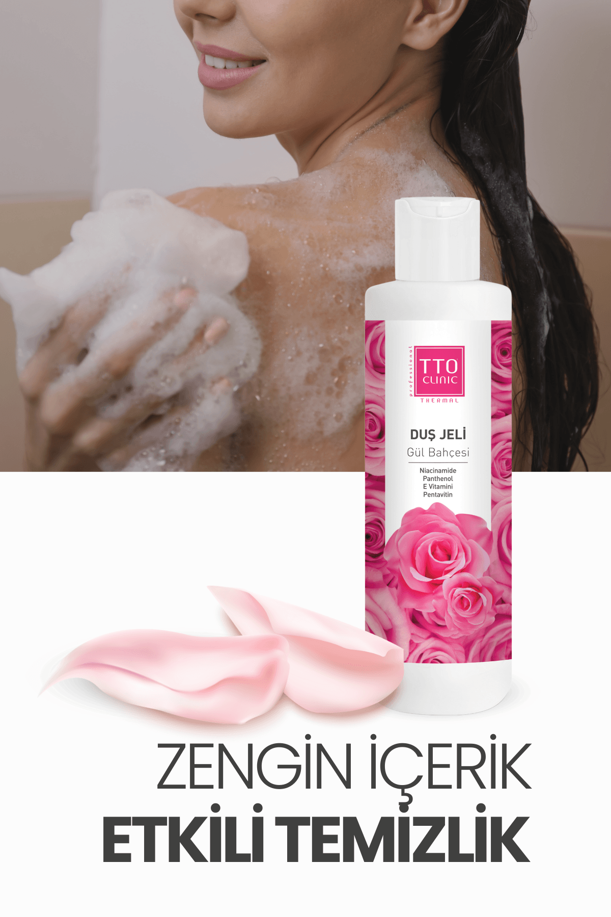 TTO Clinic Romantic Rose Garden Shower Gel 500 ML