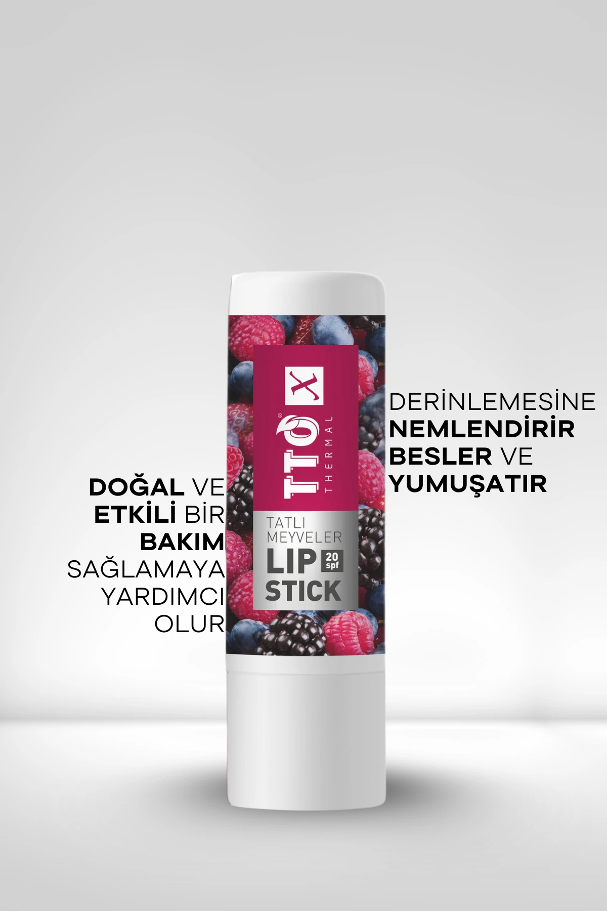 TTO X Tatlı Meyveler Lip Stick – SPF 20 Dudak Koruması