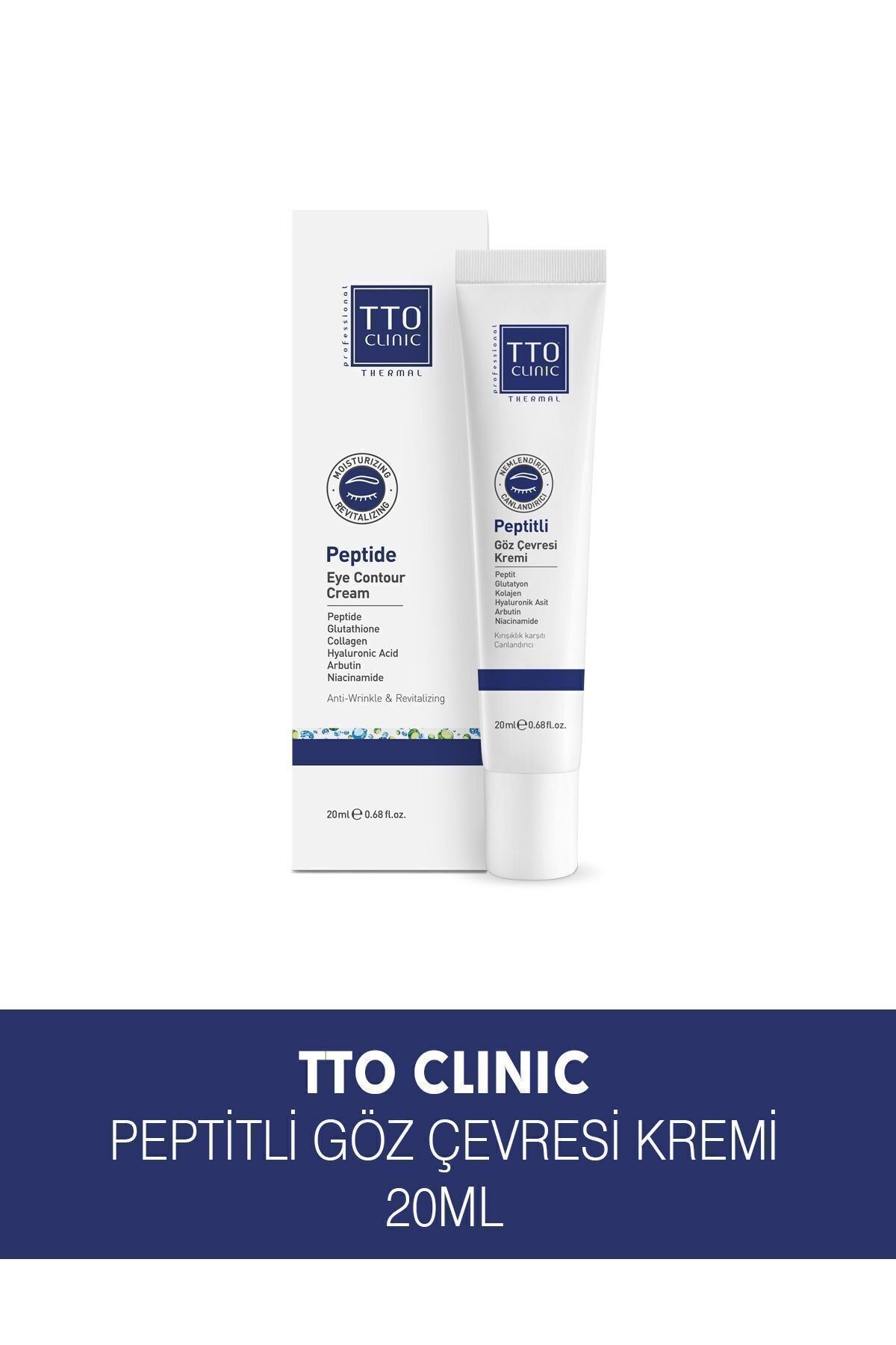 TTO CLINIC Peptitli Göz Çevresi Kremi 20 ml