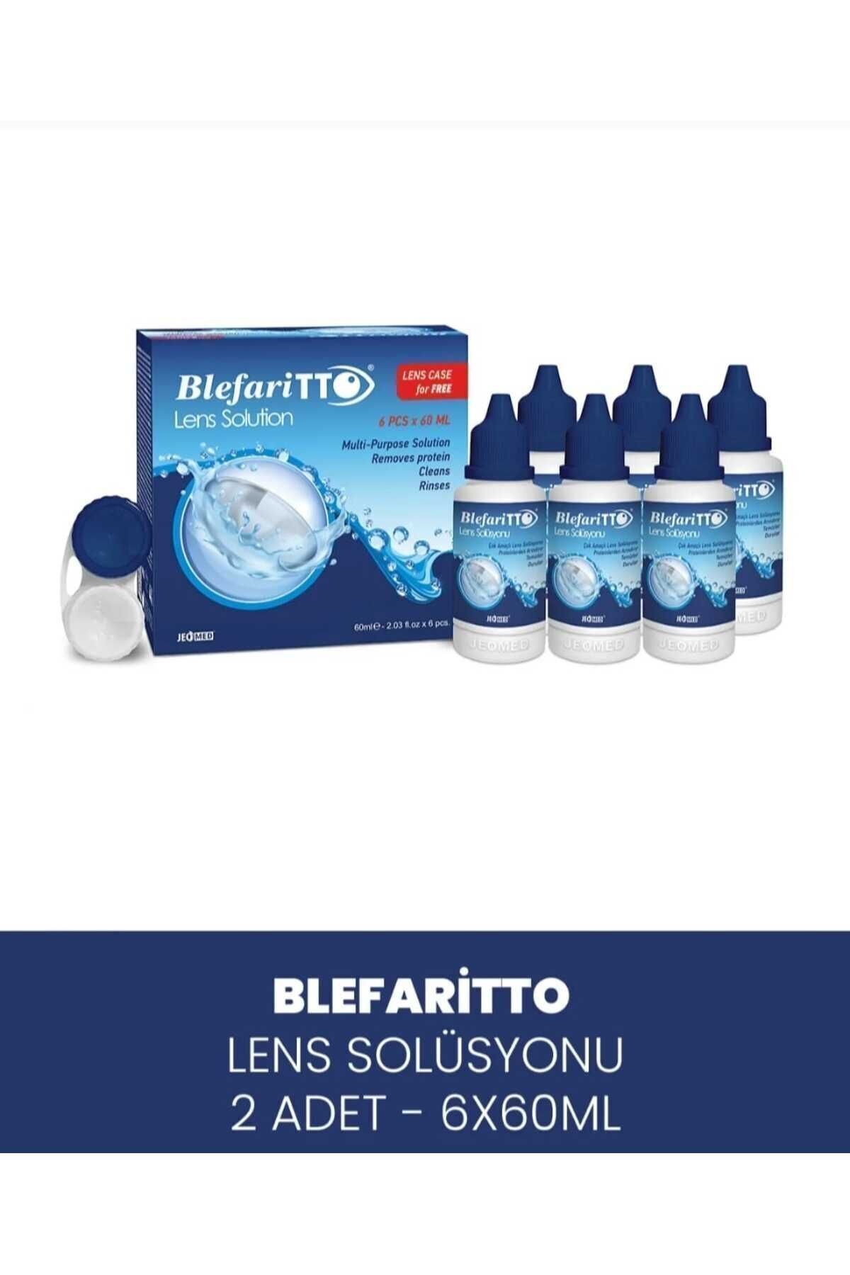 BLEFARİTTO Lens Solüsyonu 6x60 Ml 2 Adet