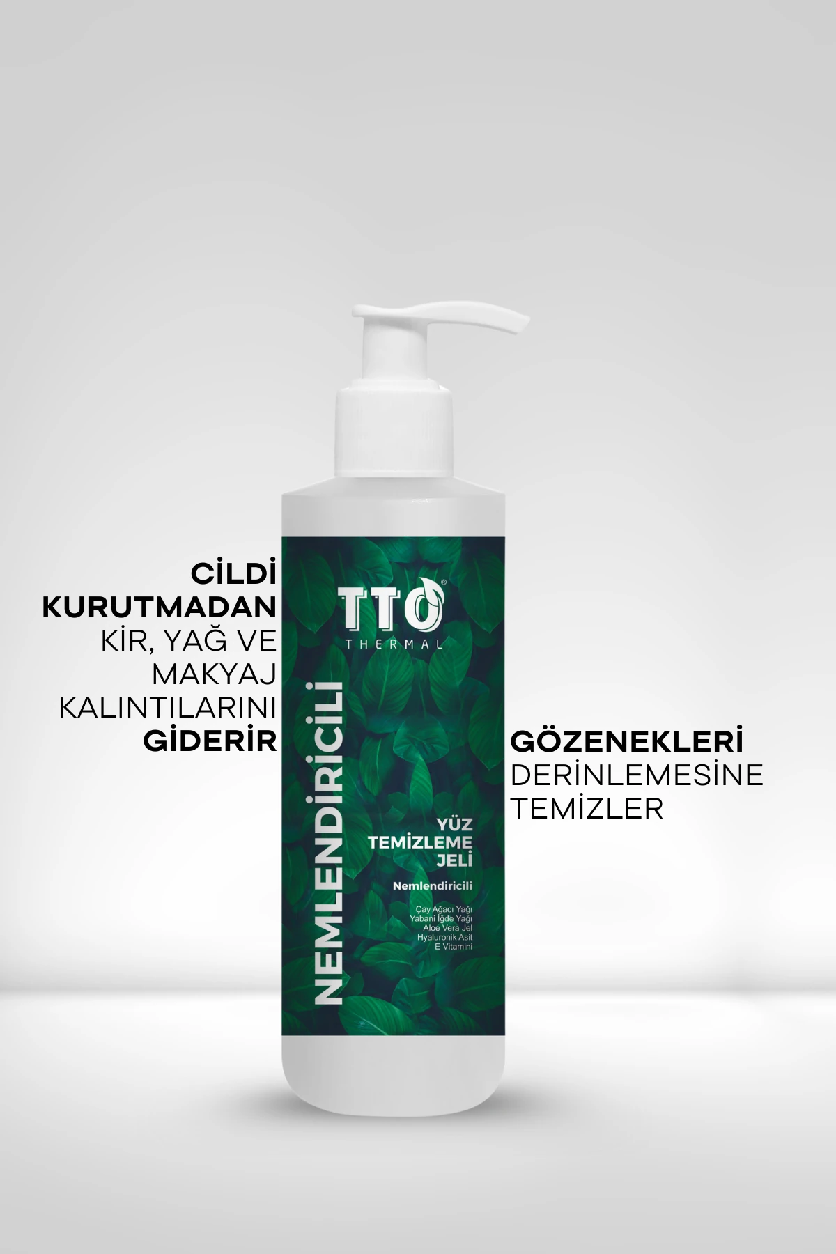 Thermal Nemlendiricili Yüz Temizleme Jeli 200 ml - Onarıcı ve Aydınlatıcı