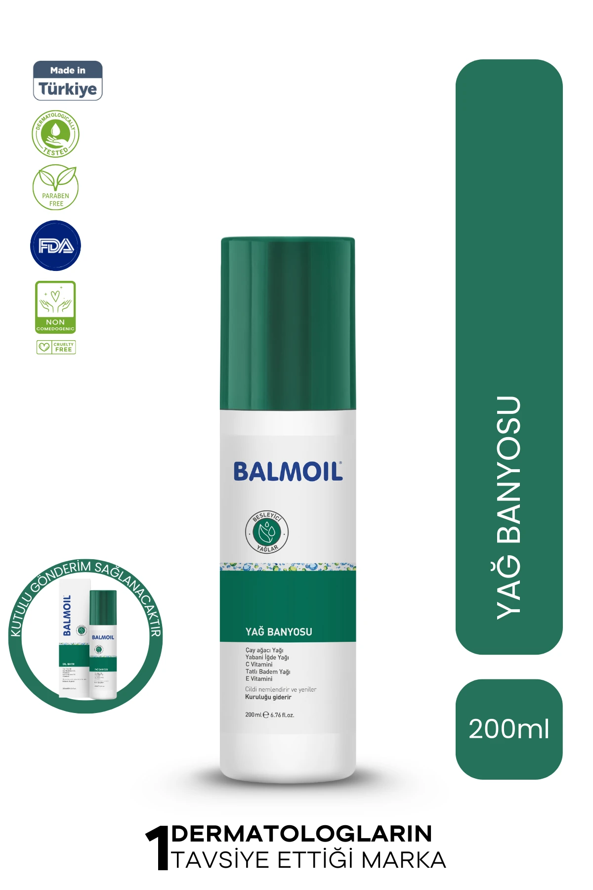Balmoil Medical Oil Bath 200 ml (TEA TREE OIL)