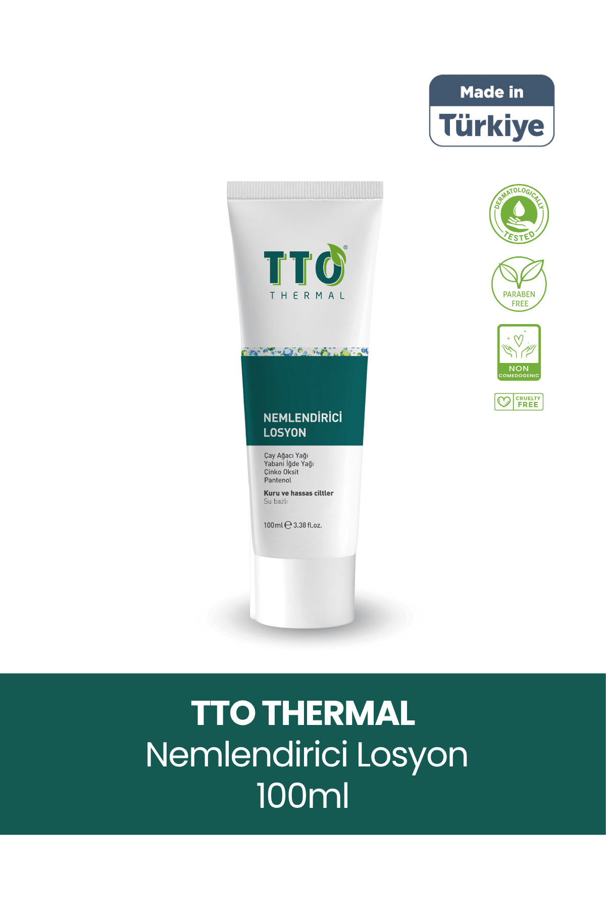 TTO Moisturizing Lotion 100 ml (Tea Tree Oil)