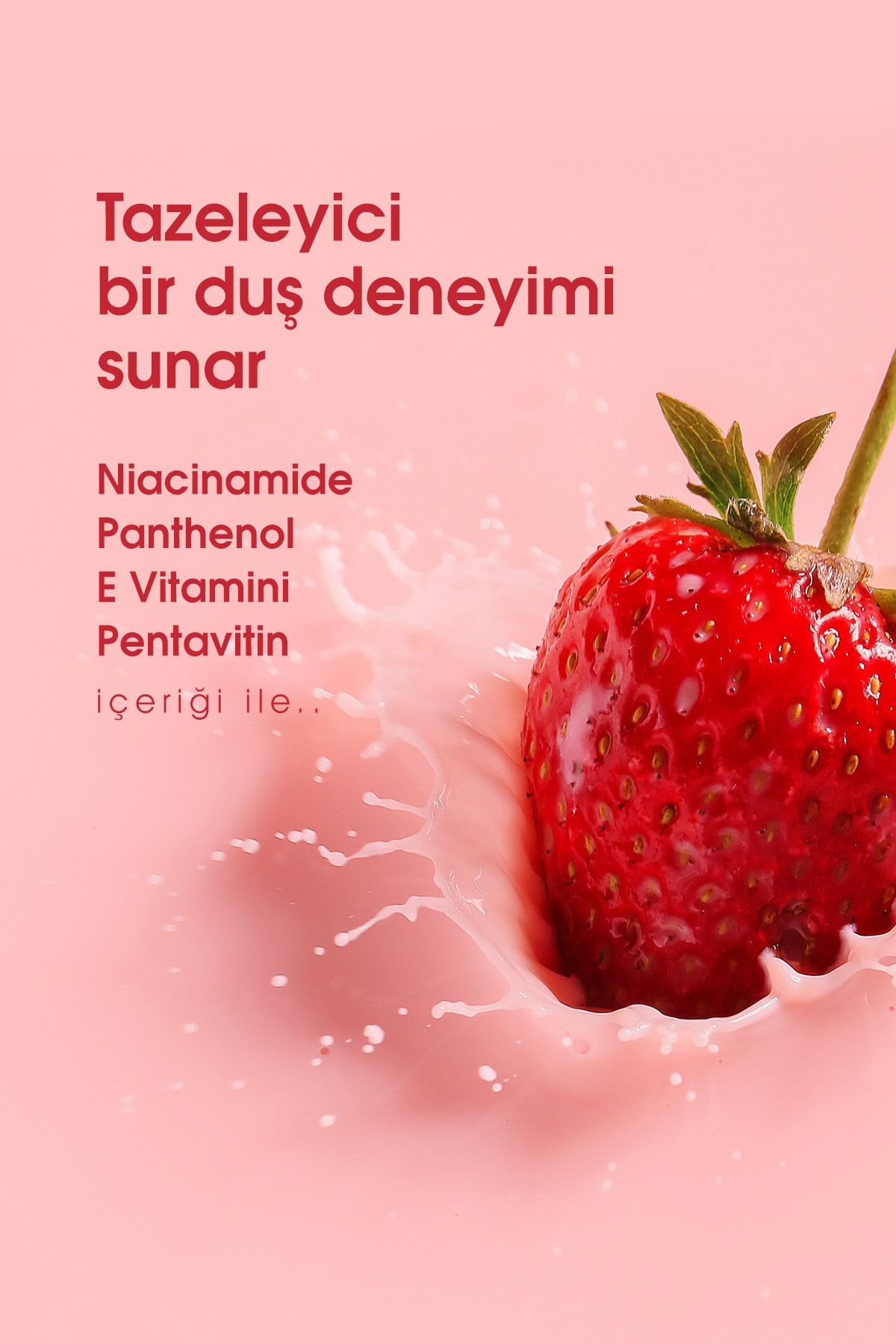 CLINIC DUŞ JELİ - ÇİLEK TAZELİĞİ 500 ML