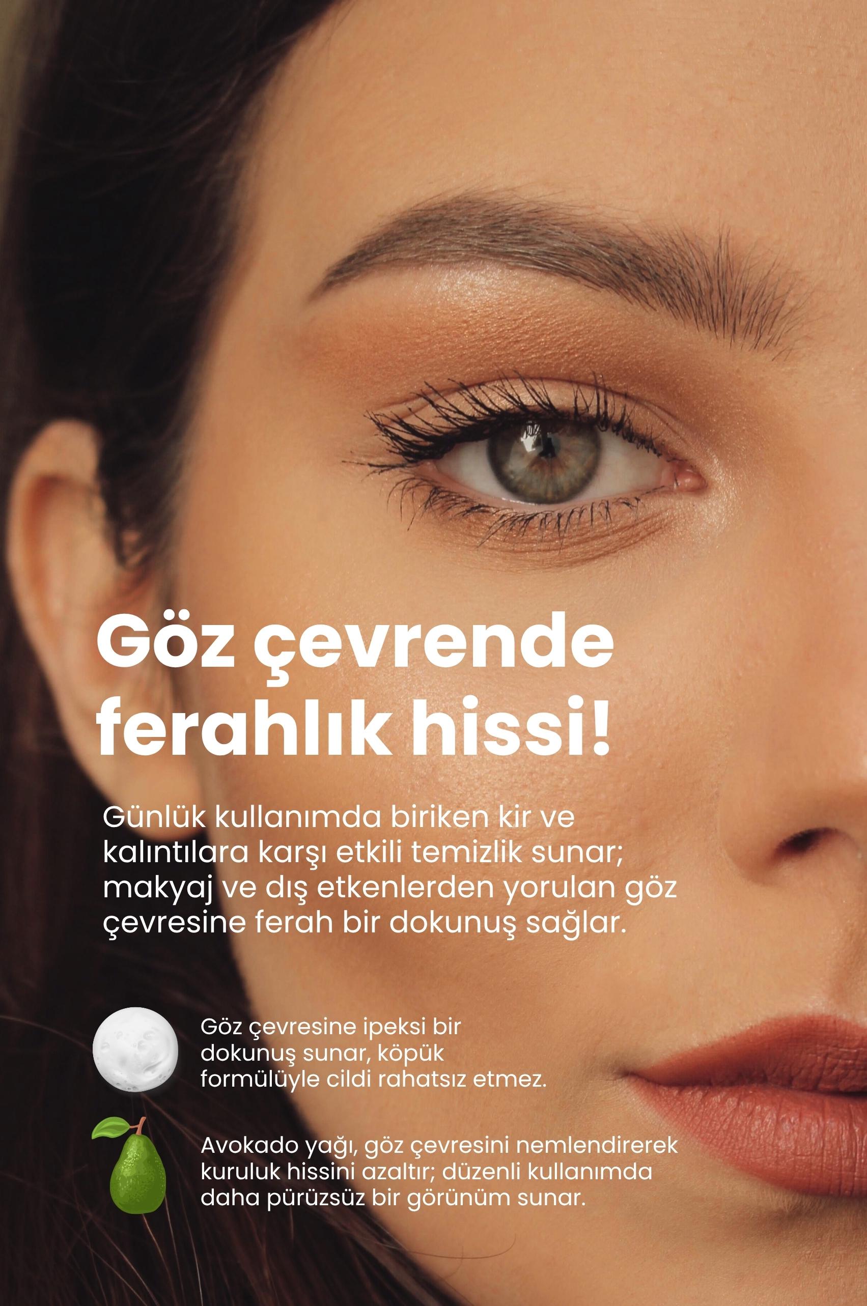 TTO X Çay Ağacı Içeren Aplikatörlü Göz Çevresi Temizleme Köpüğü
