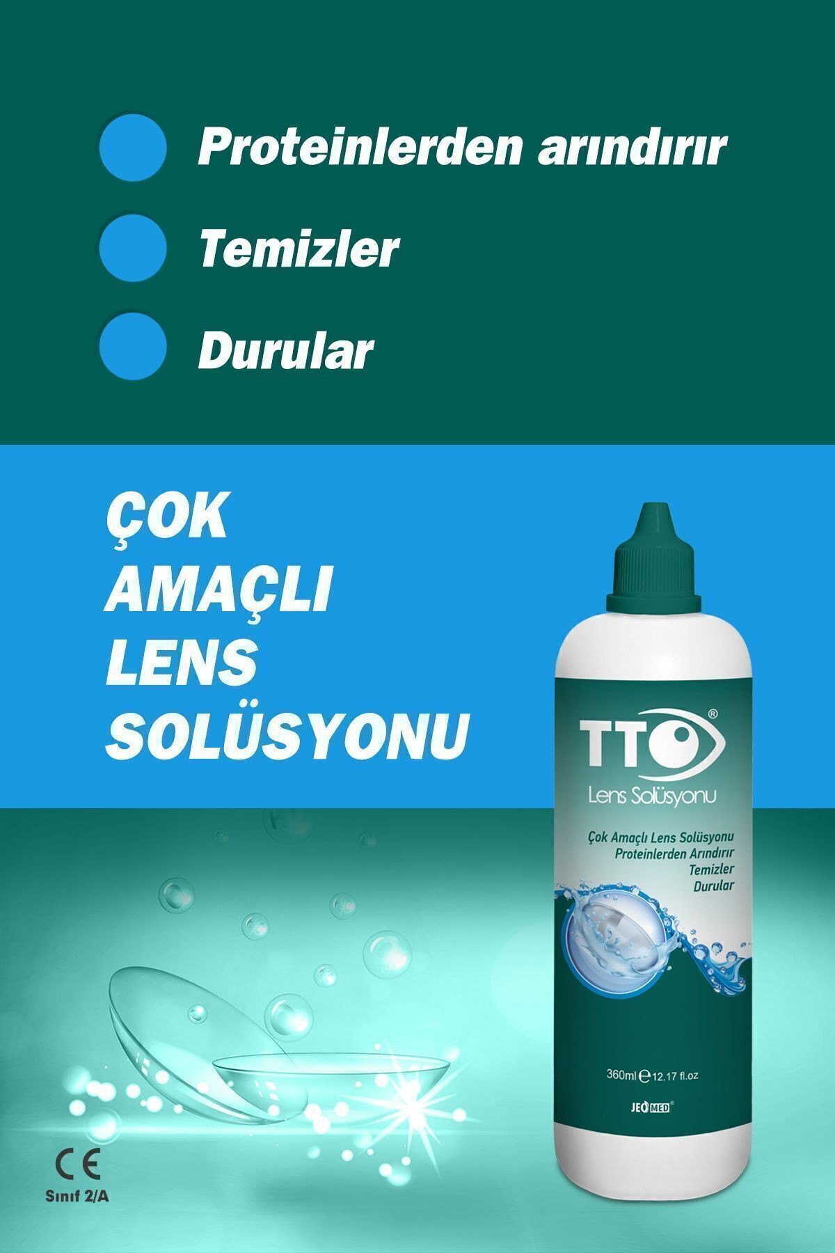 TTO Lens Solüsyonu 360 ML