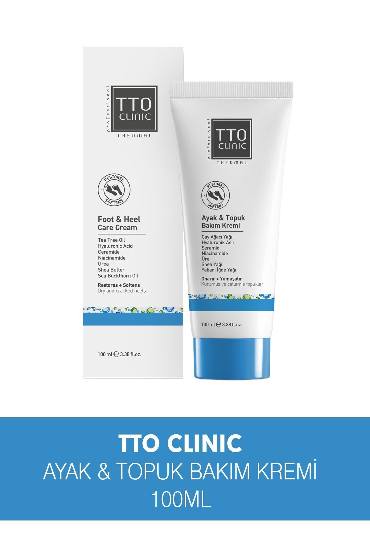 CLINIC Ayak & Topuk Bakım Kremi 100 ML