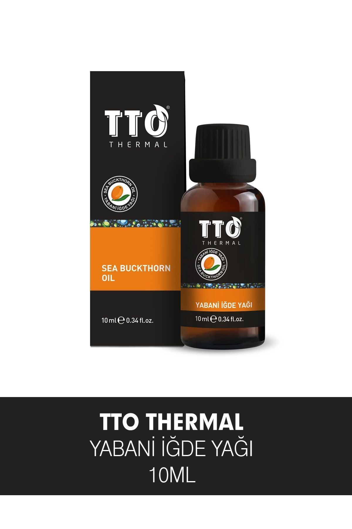 TTO Yabani Iğde Yağı 10 ml ( Sea Buckthorn Oıl - Yalancı Iğde Yağı )