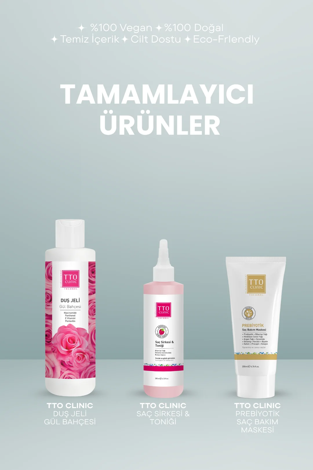 TTO-X Prebiyotik & Kolajen Kuru ve Normal Saçlar Şampuan 250ml