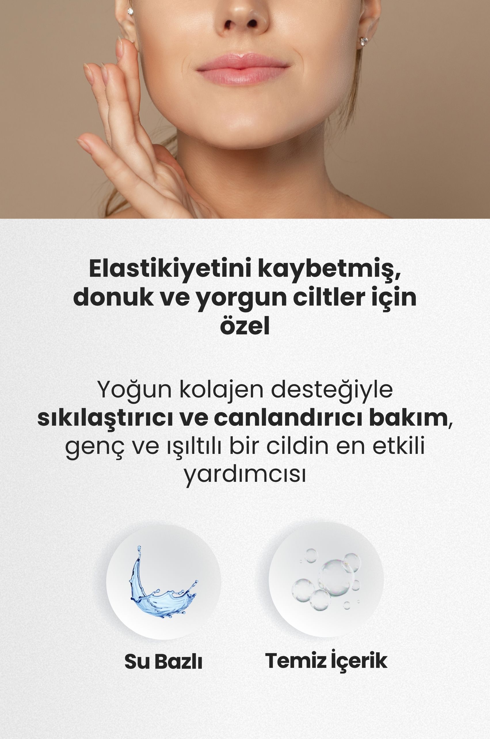 TTO Clınıc Kolajen Nemlendirici Yüz Kremi 60 ml Antıagıng Yaşlılık Karşıtı Çay Ağacı Yağı / Hyaluron Asit