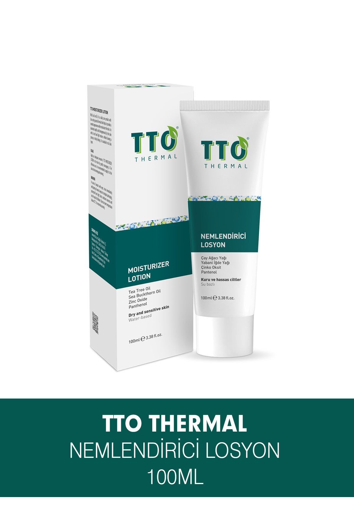 TTO Nemlendirici Losyon 100 ml ( Çay Ağacı Yağı / Tea Tree Oil )