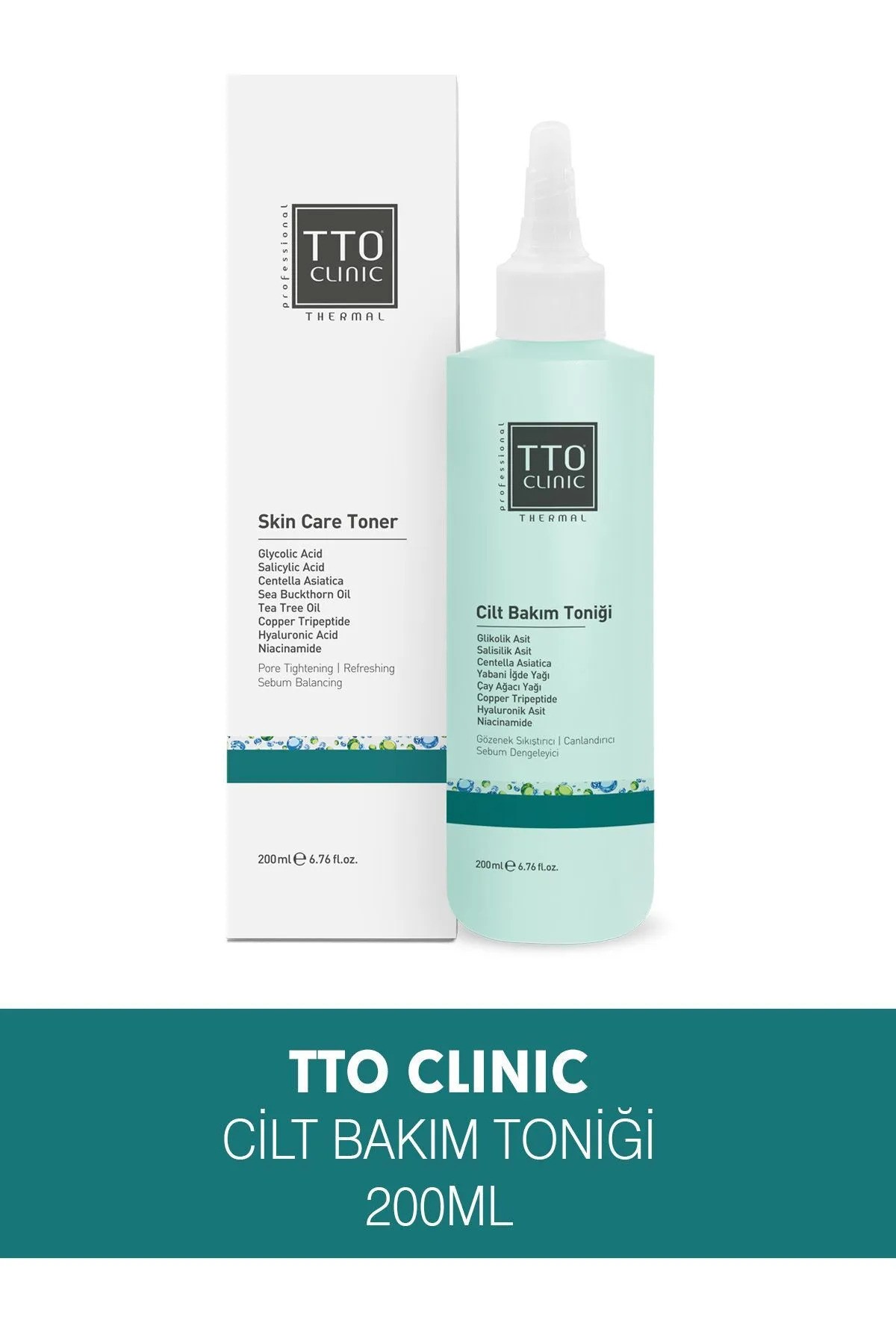 TTO CLINIC Cilt Bakım Toniği 200 ml