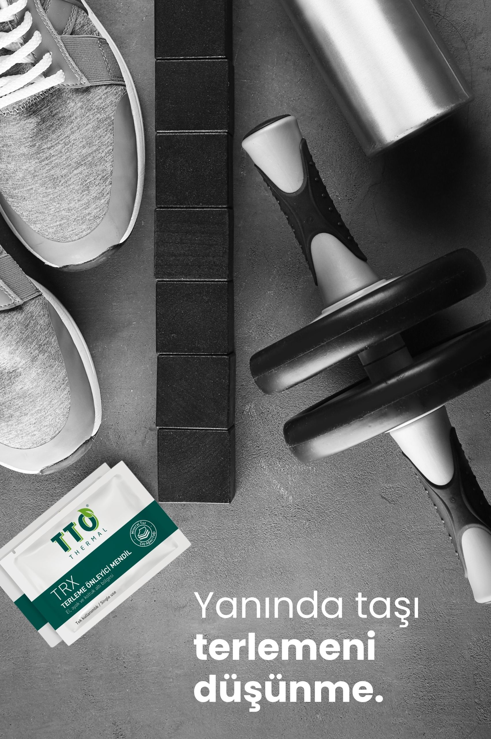 TTO TRX Terleme Önleyici Mendil 24 Adet