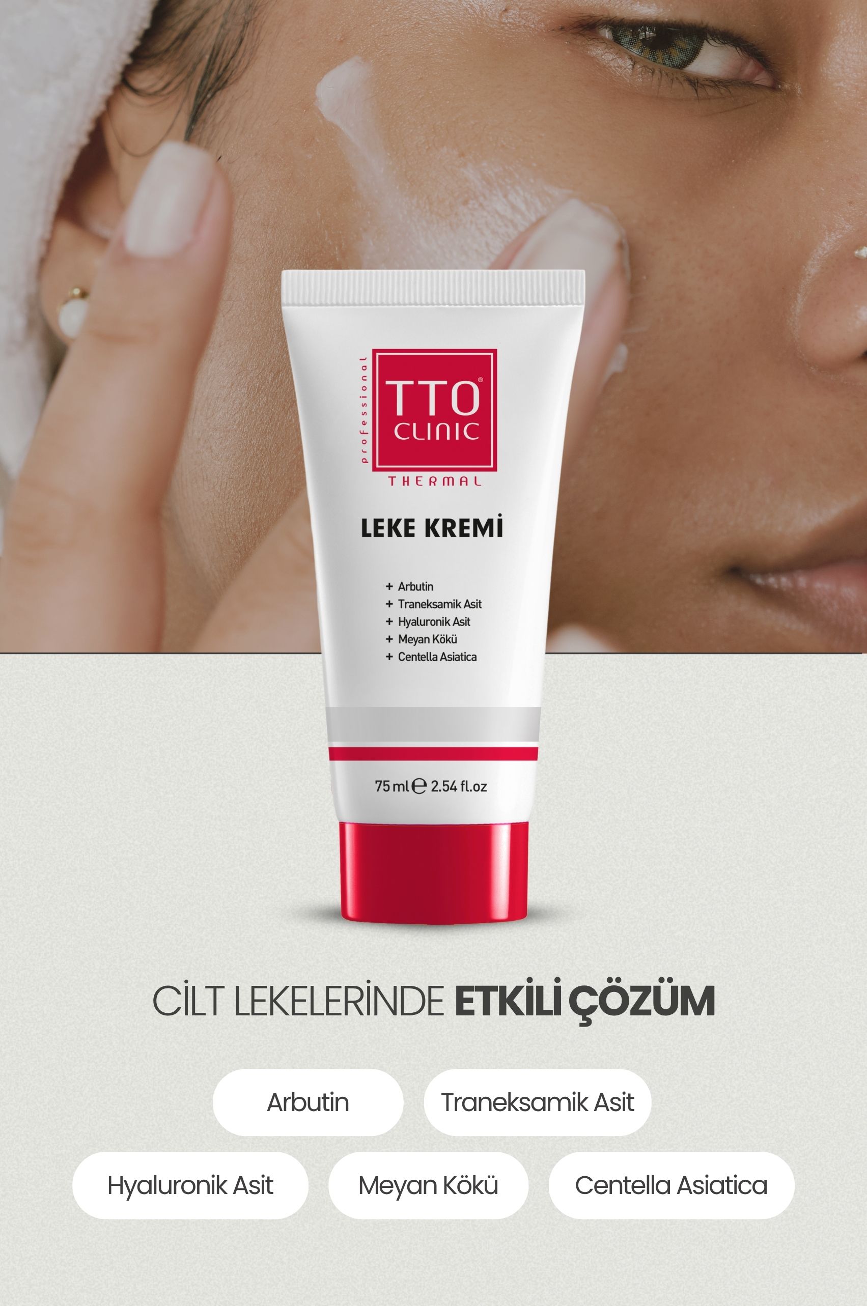 TTO CLINIC Leke Kremi 75 ml + Dermodicos Plus Krem 30 ml 