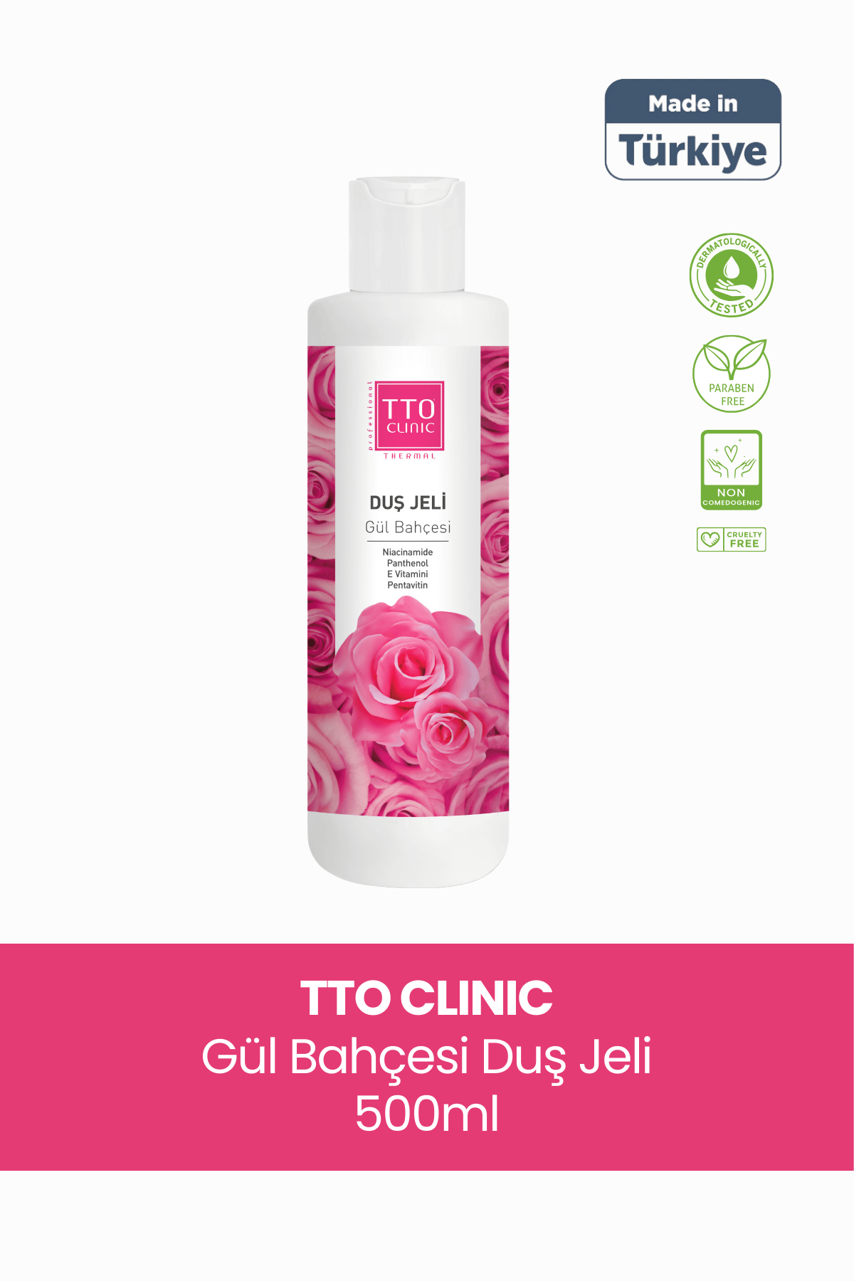 TTO Clinic Romantic Rose Garden Shower Gel 500 ML