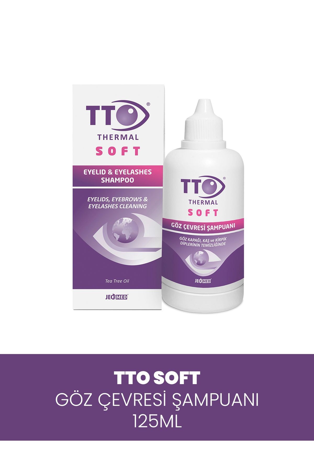 TTO Soft Göz Çevresi Şampuanı 125 ml Çay Ağacı Yağ  / Tea Tree Oil)