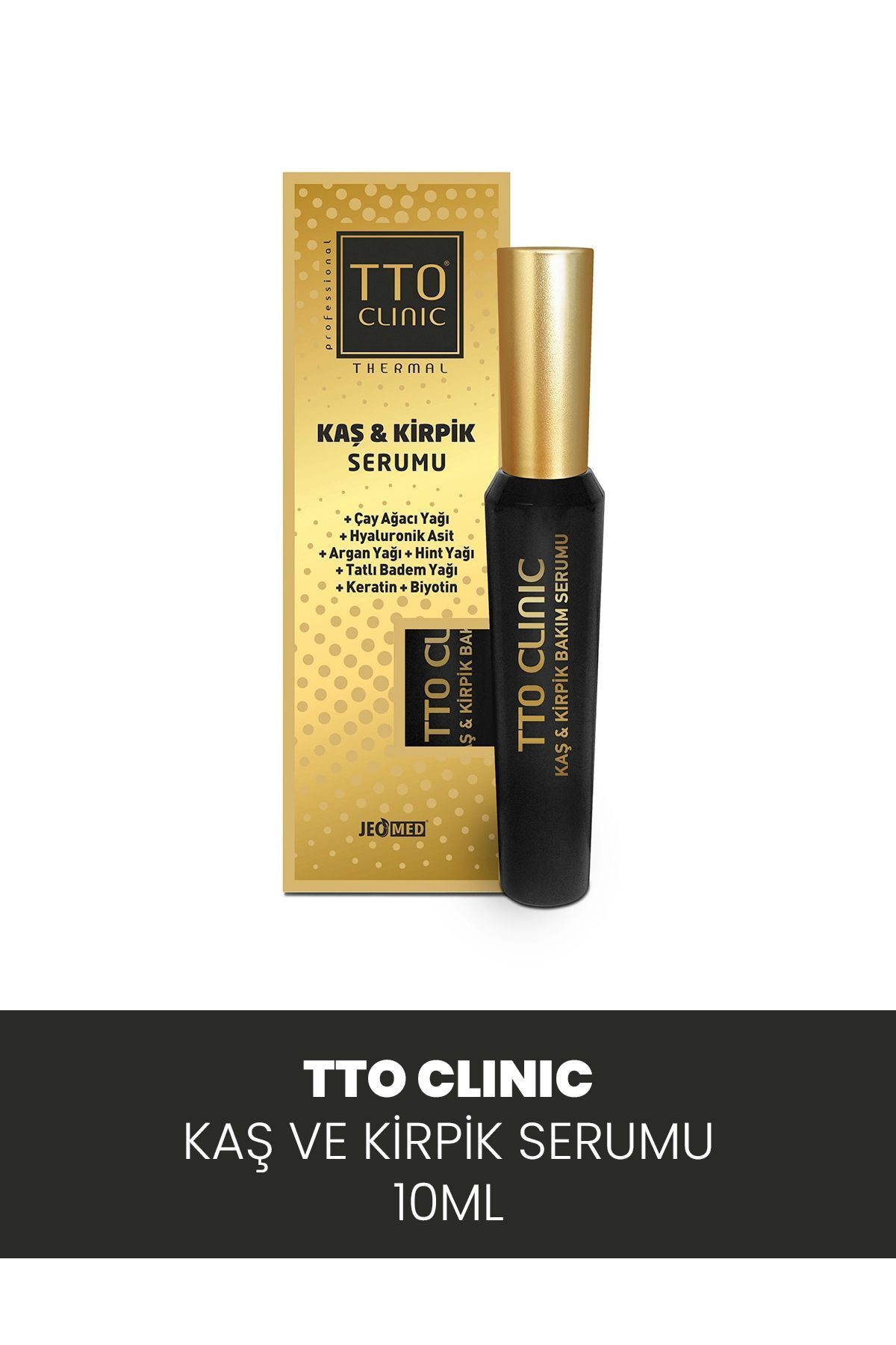 TTO Clınıc Kaş & Kirpik Bakım Serumu 10 Ml (Çay Ağacı Yağı / Tea Tree Oil )