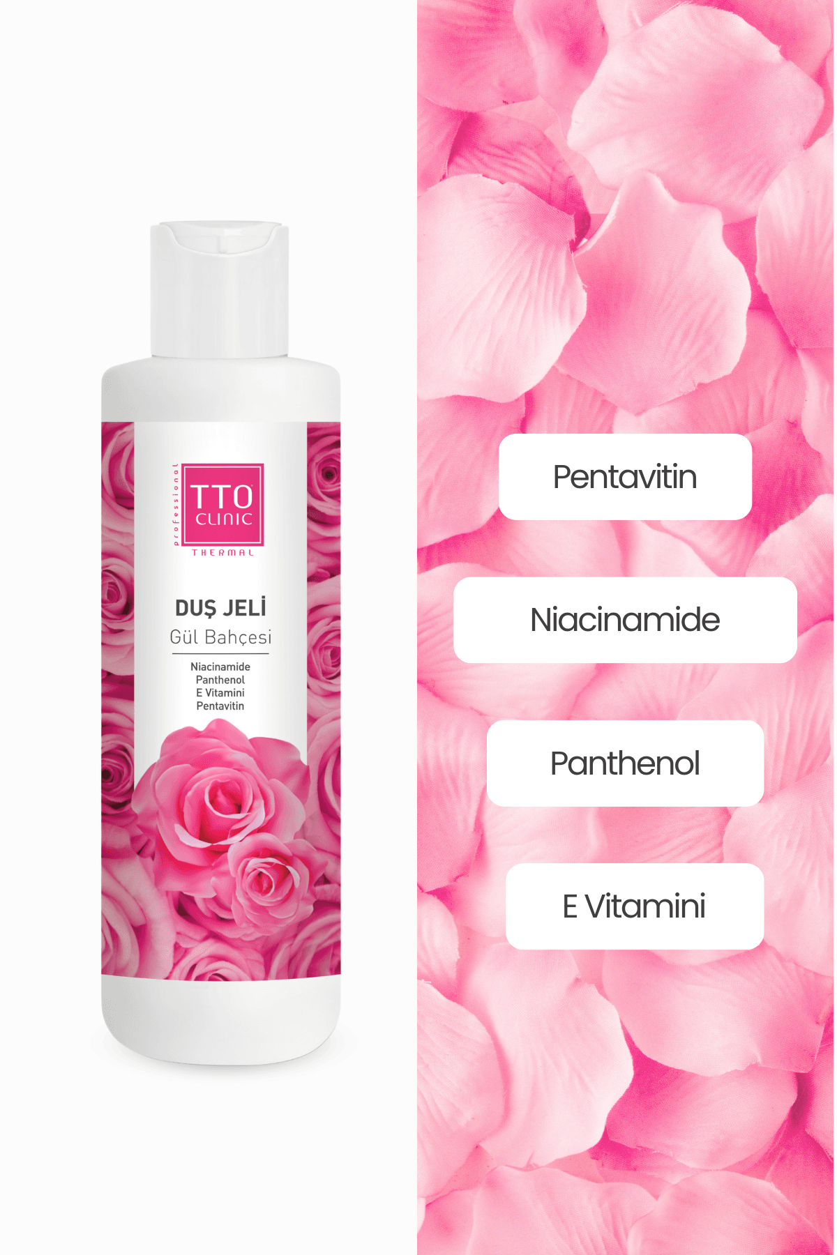 TTO Clinic Romantic Rose Garden Shower Gel 500 ML