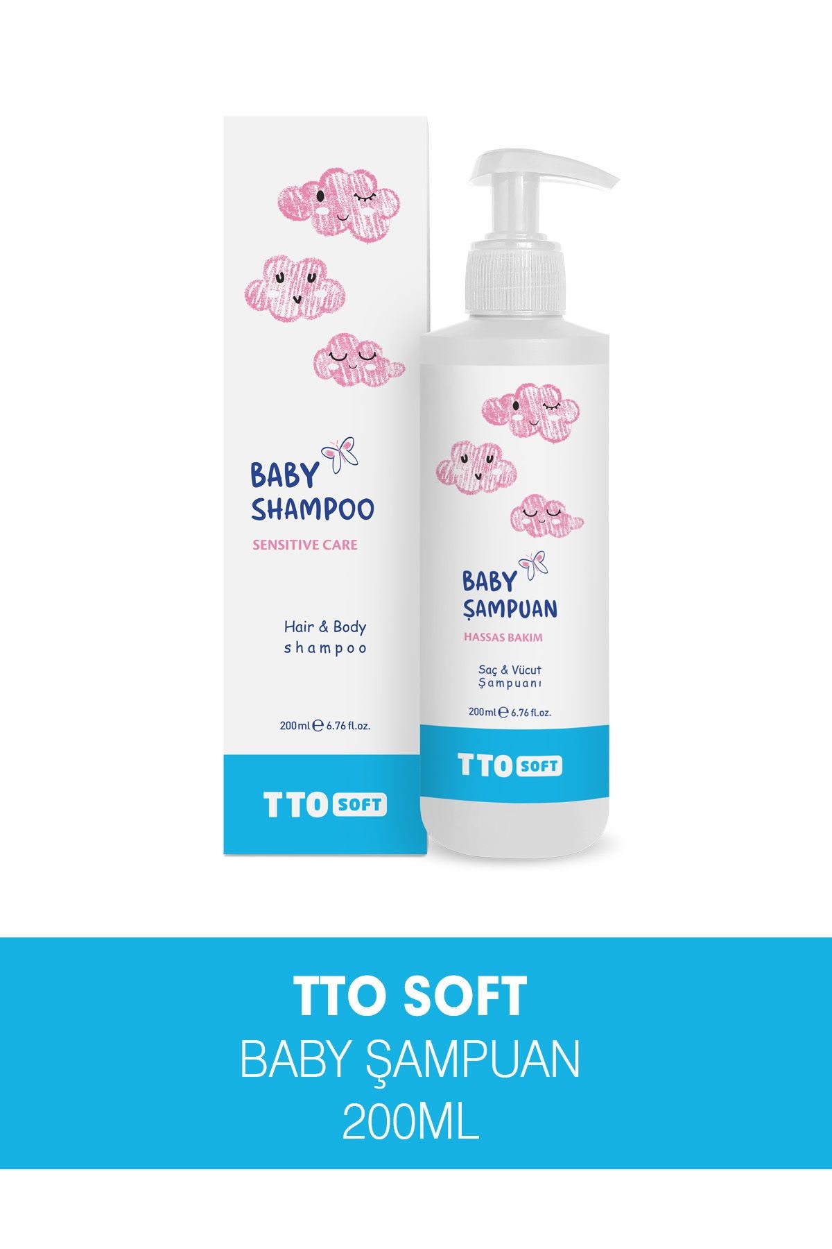 TTO Soft Bebek Şampuanı 200 ML