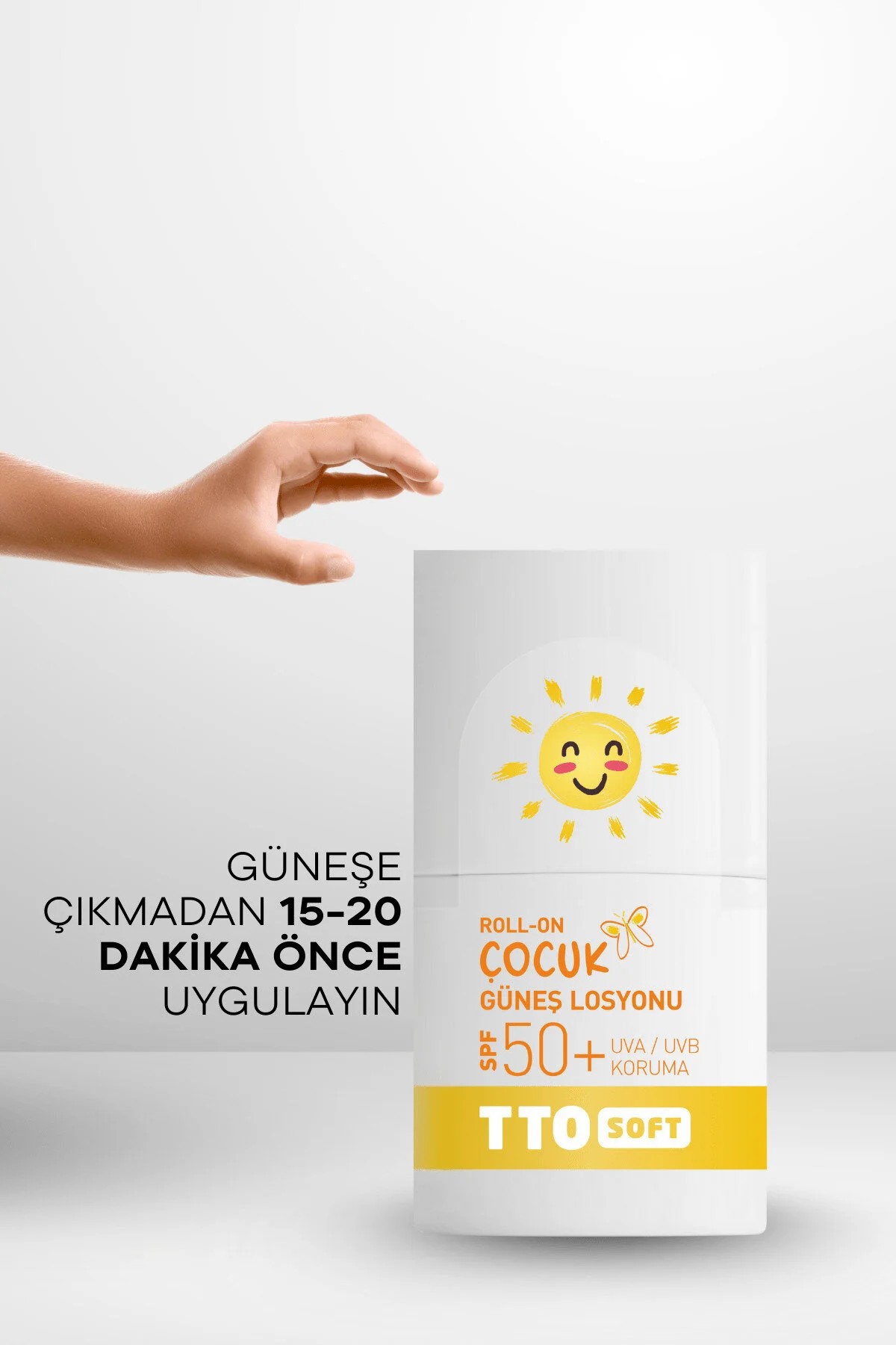 Tto Soft Roll-on Çocuk Güneş Losyonu 50+SPF