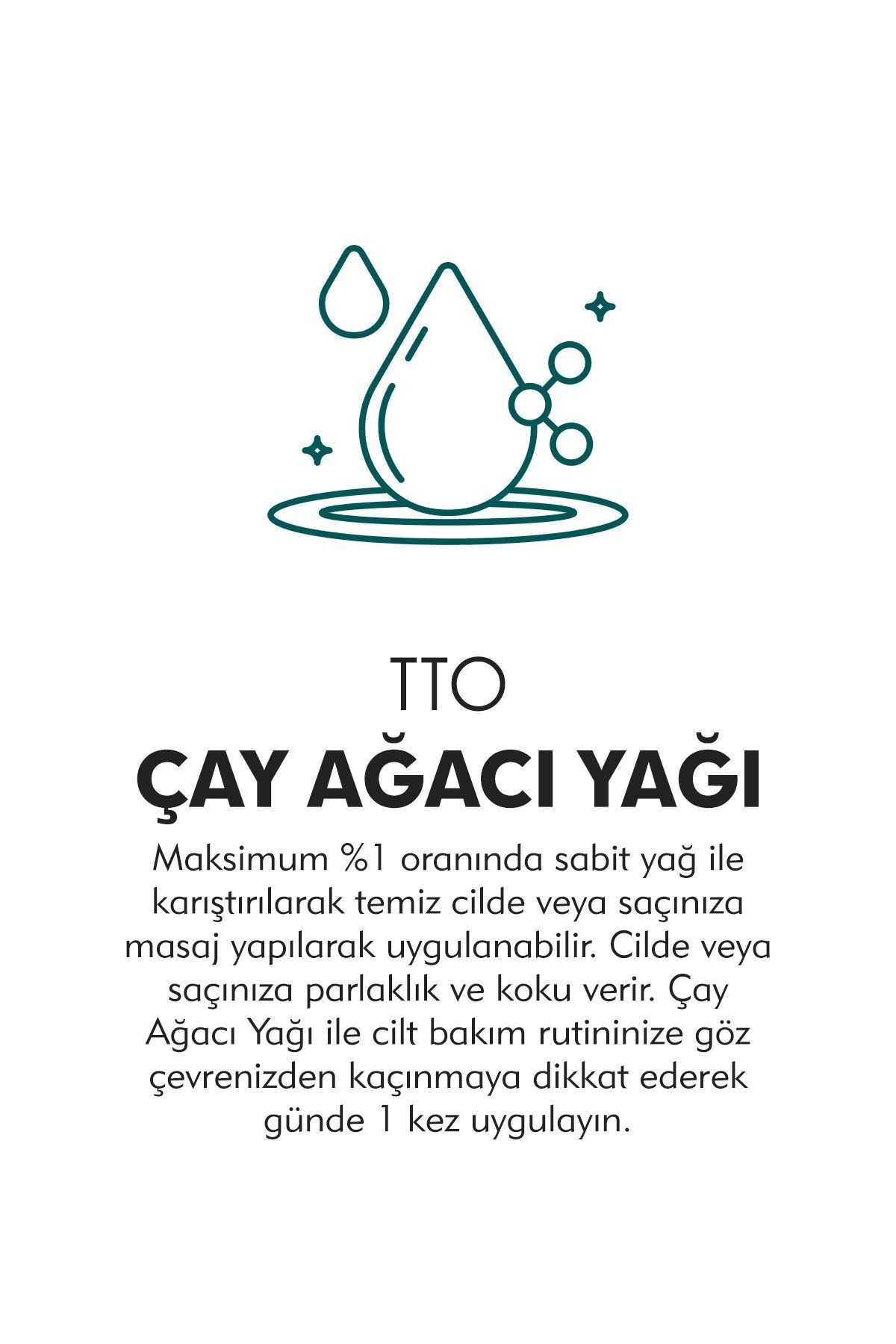 TTO Saf Ve Doğal Çay Ağacı Yağ Tea Tree Oil