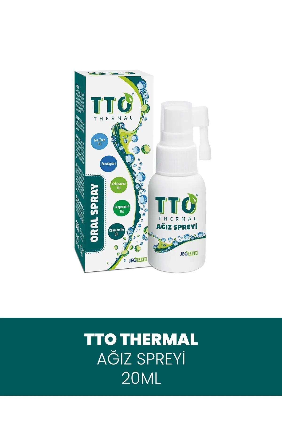 Tto Ağız (ORAL) Sprey 25 ml Ağız Kokusu, Yarası Ve Boğaz Yanmasında (ÇAY AĞACI YAĞI / TEA TREE OIL)