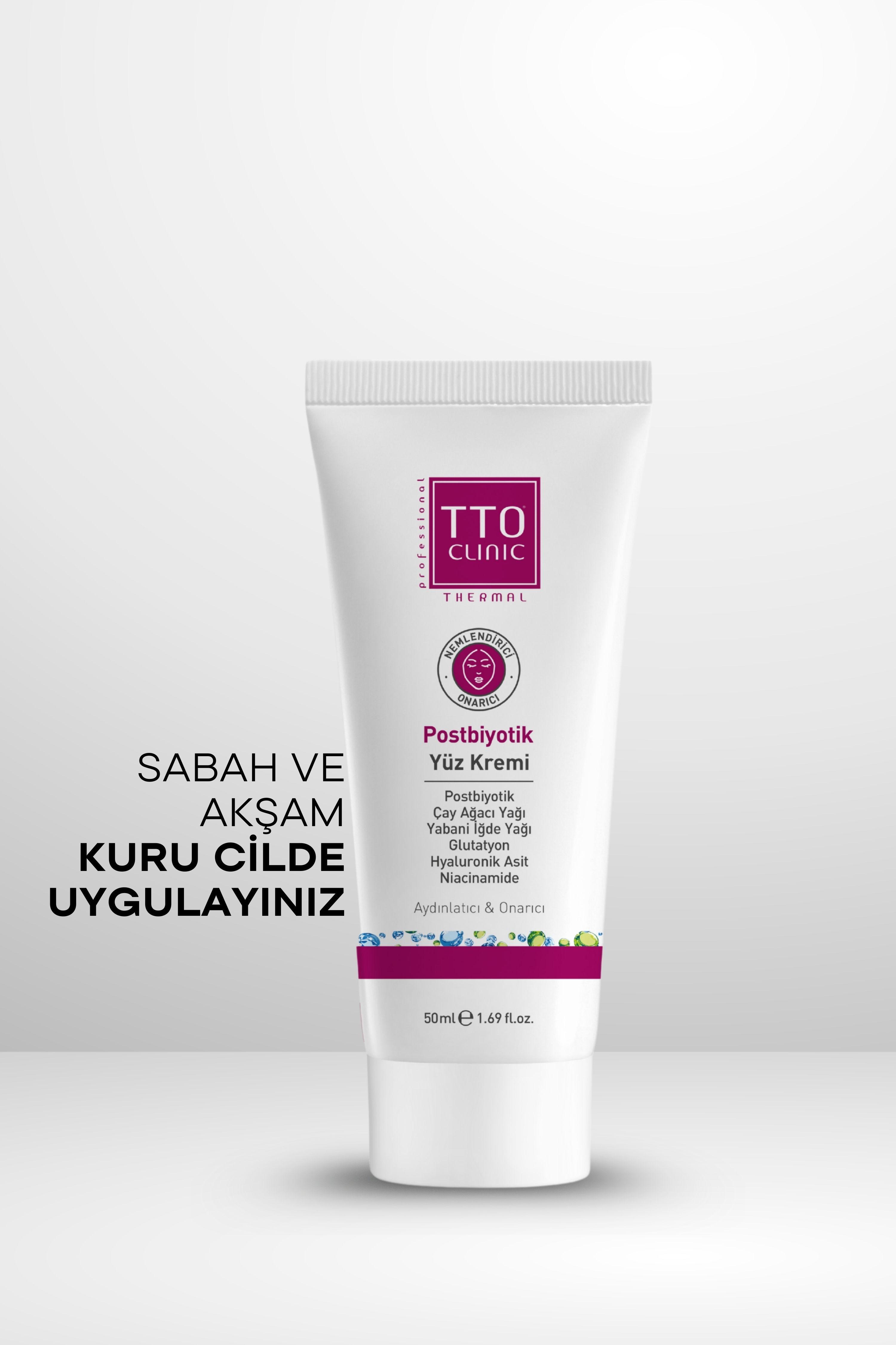 TTO CLINIC Postbiyotik Yüz Kremi 50 ml