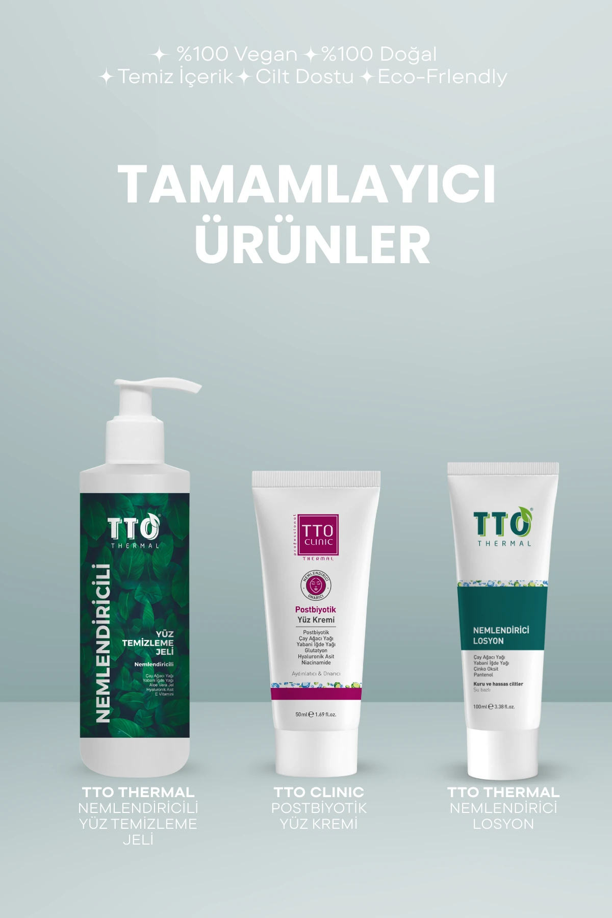 TTO Thermal Nemlendiricili Tonik 120 ml - Arındırıcı ve Temizleyici