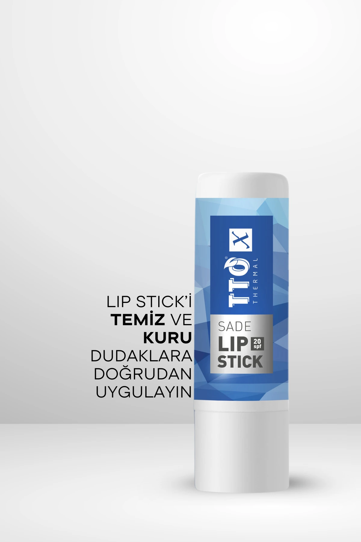 TTO X 20 SPF Korumalı Sade Lipstick