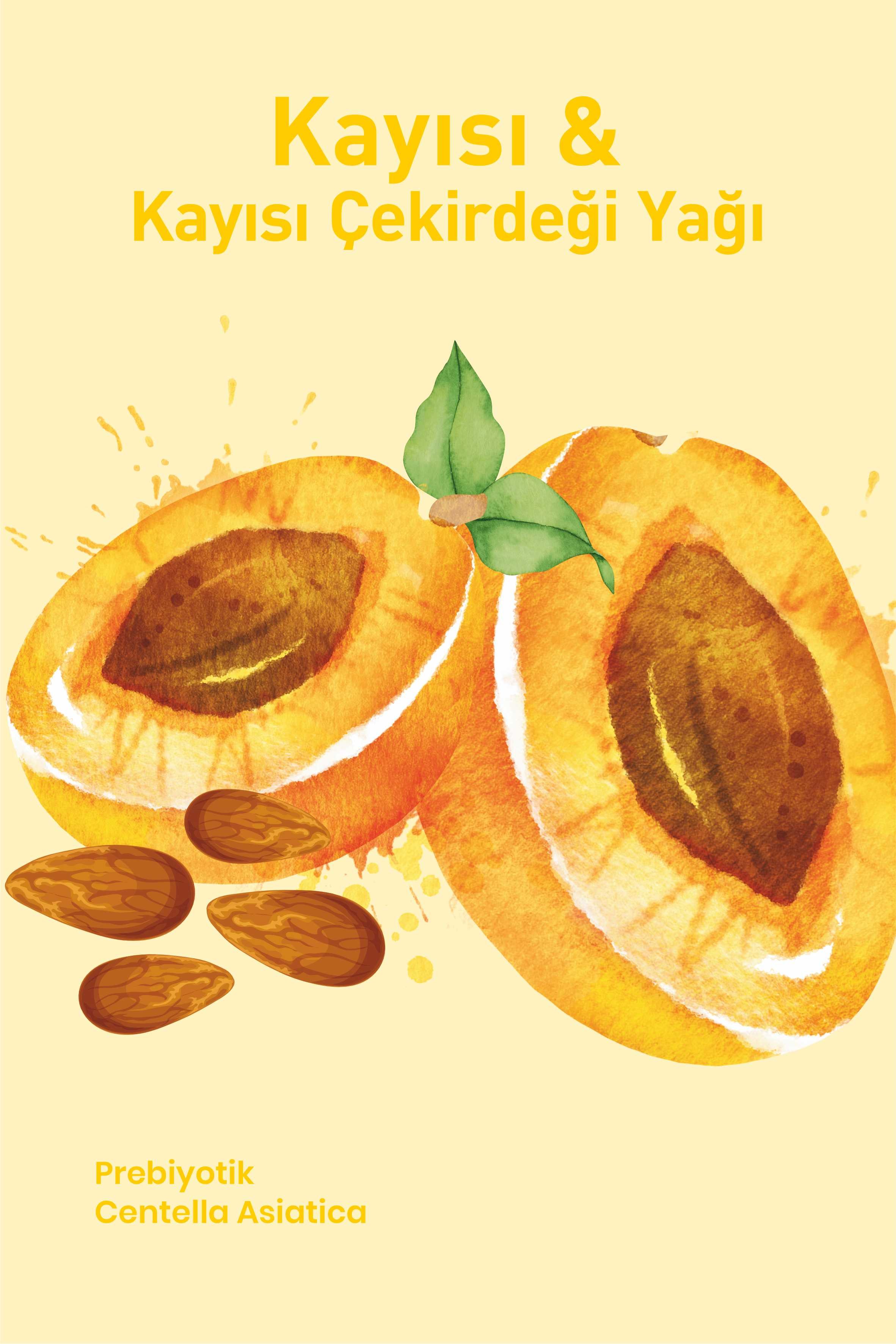 TTO THERMAL KİL MASKESİ  Kayısı & Kayısı Çekirdeği Yağı 