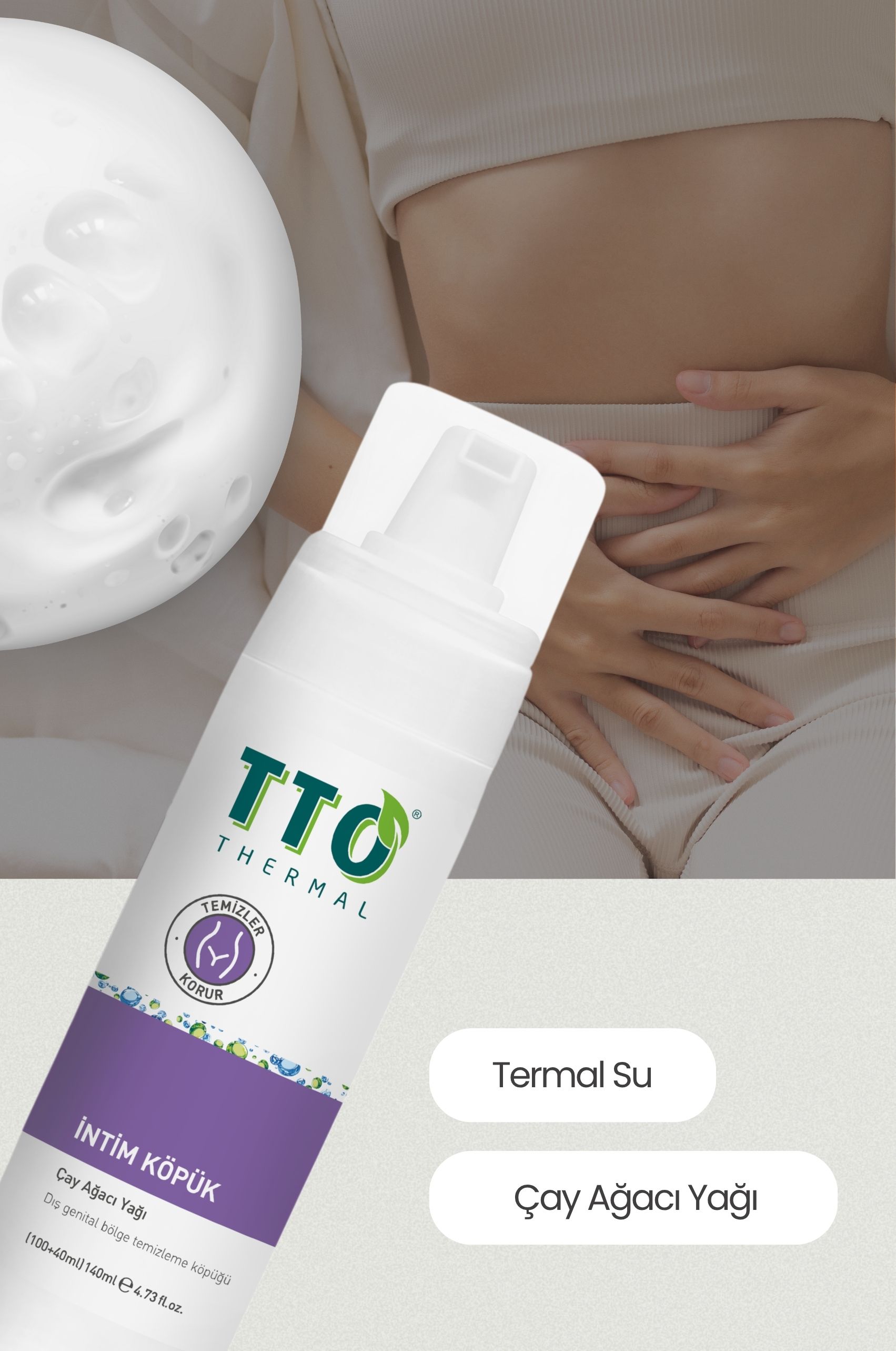 TTO İntim Köpük 140ML