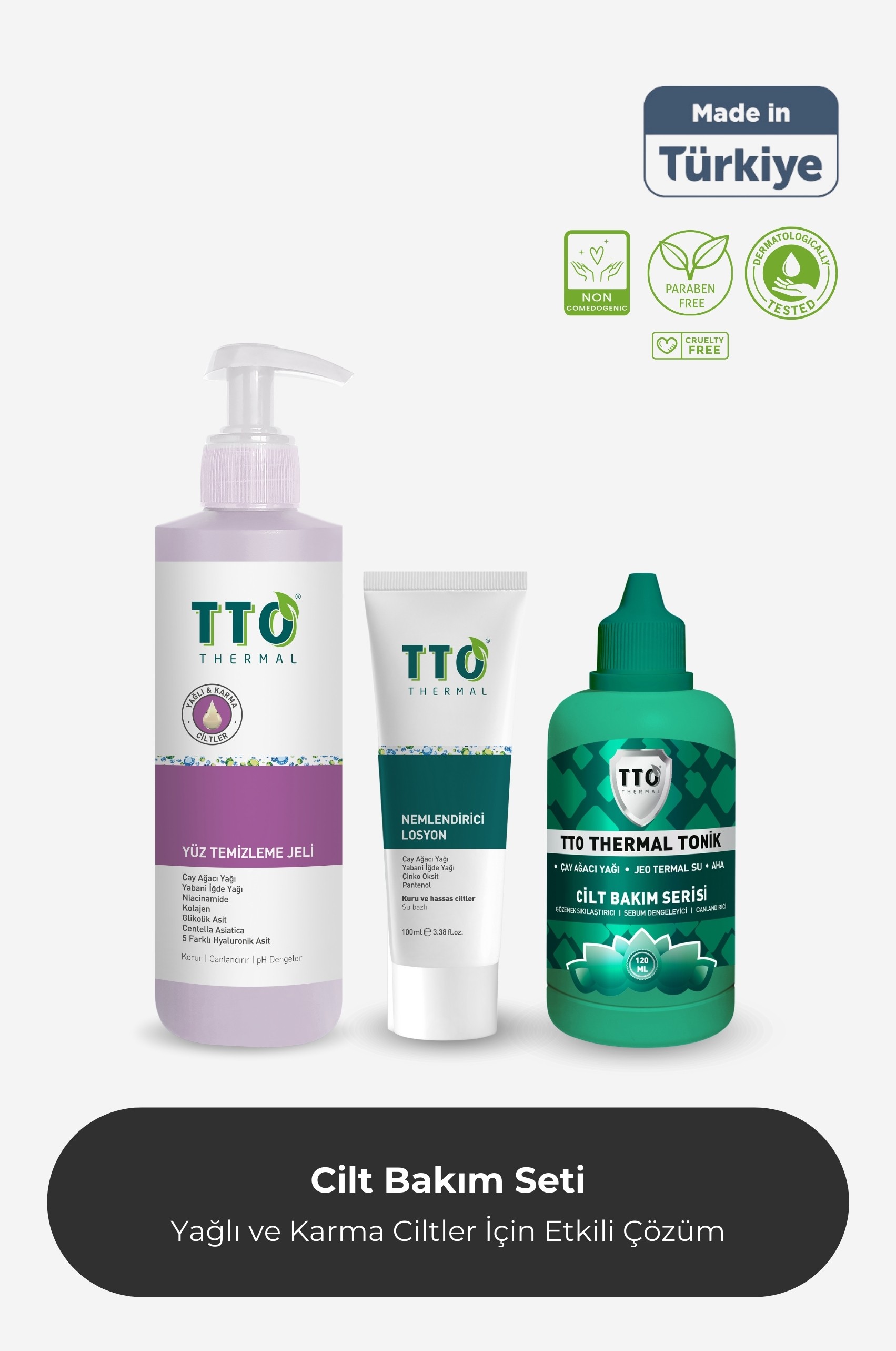 TTO Rozasea Başlangıç Paketi 1 (Çay Ağacı Yağı / Tea Tree Oıl)